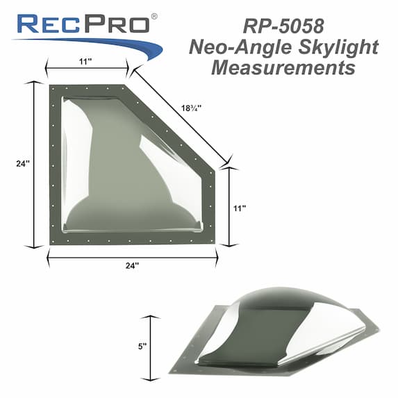 rp-5058 measurements 24" x 18.75" overrall