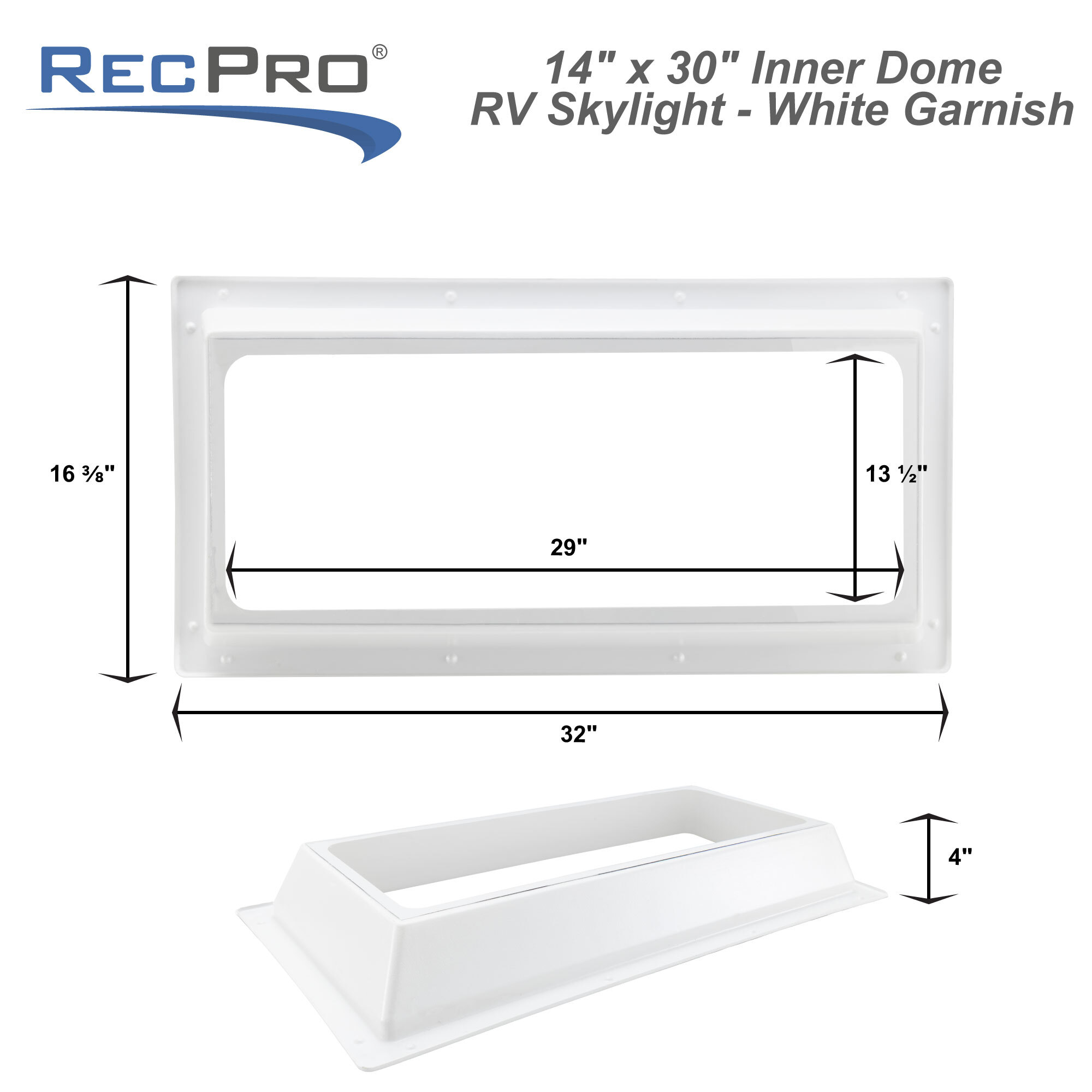 RP-5065 Measurements 32 x 16 3/8 x 4