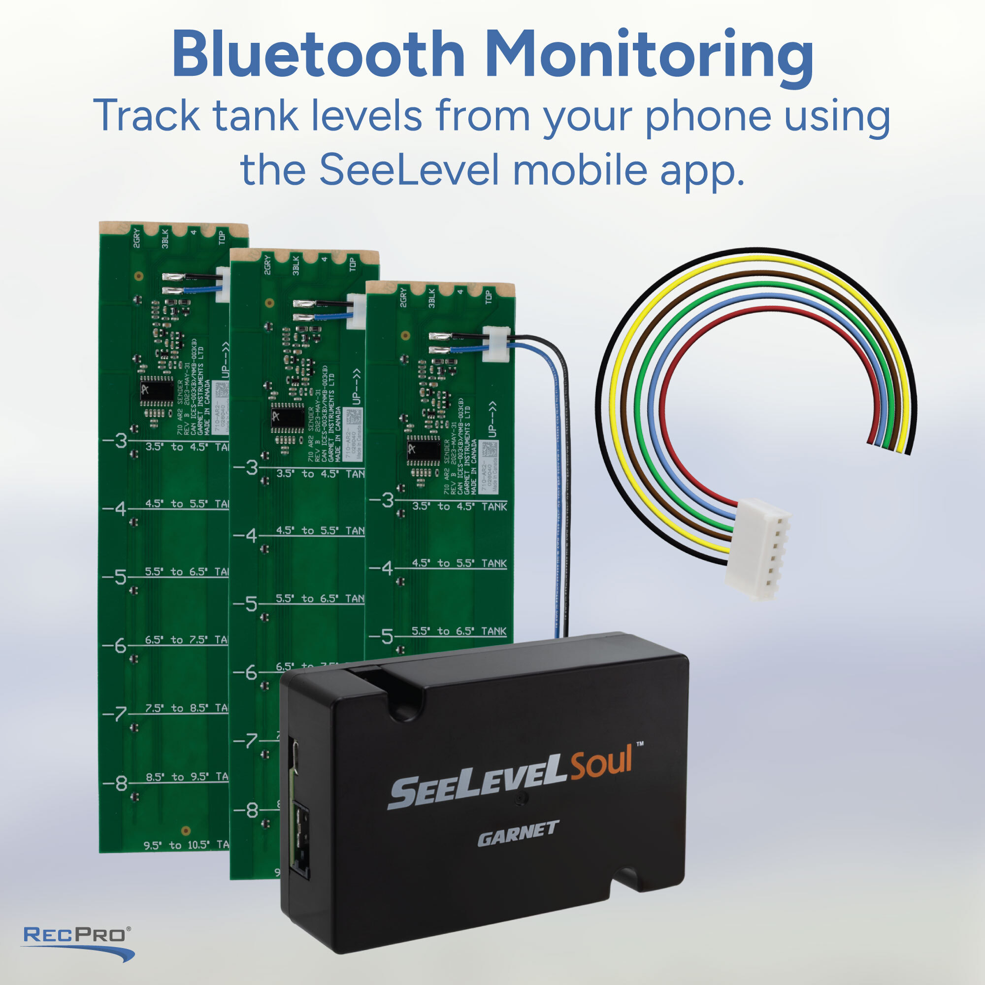 Bluetooth Monitoring. Track tank levels form your phone using the SeeLevel mobile app. Bluetooth Monitoring. Track tank levels form your phone using the SeeLevel mobile app.