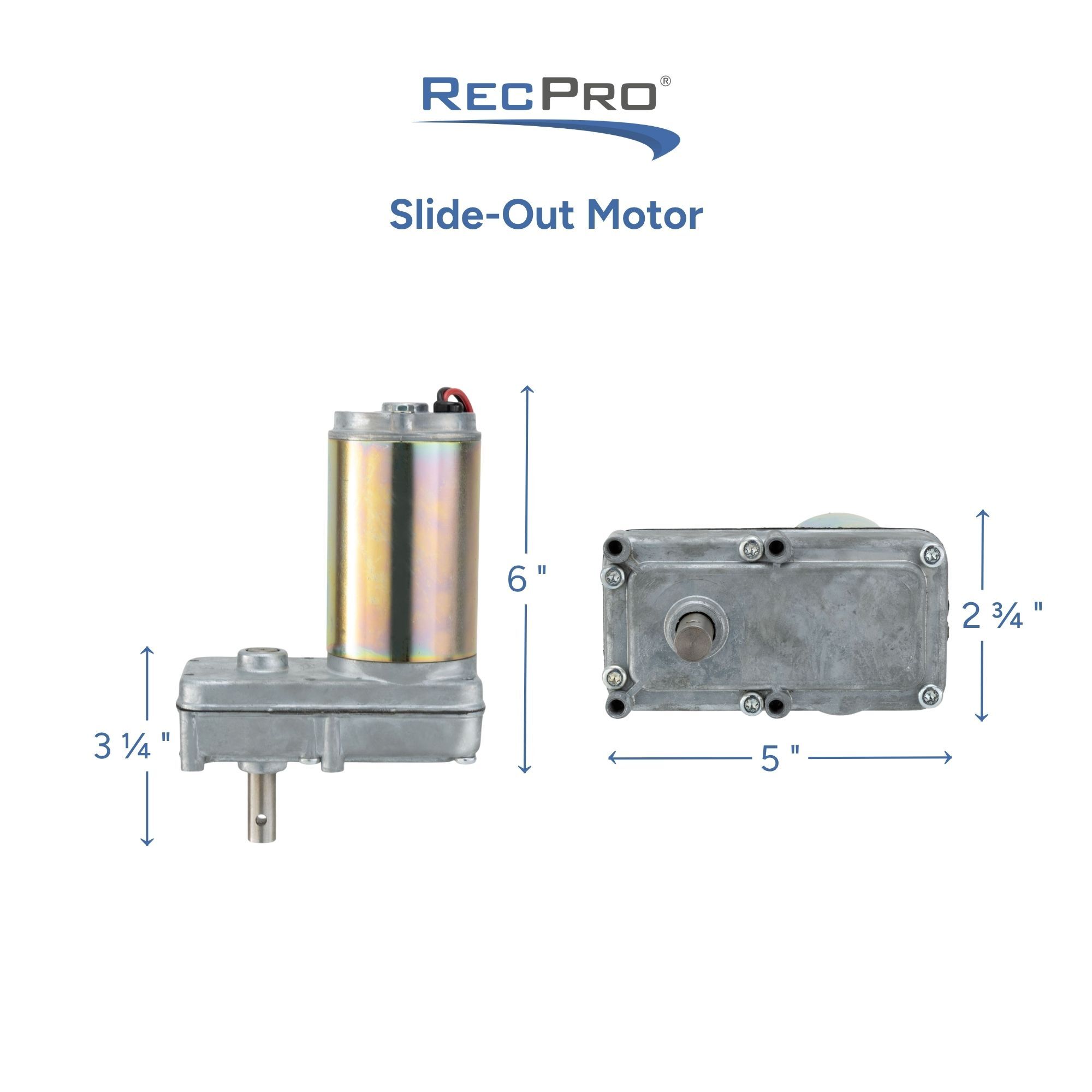 Slide-Out Motor Measurements 
