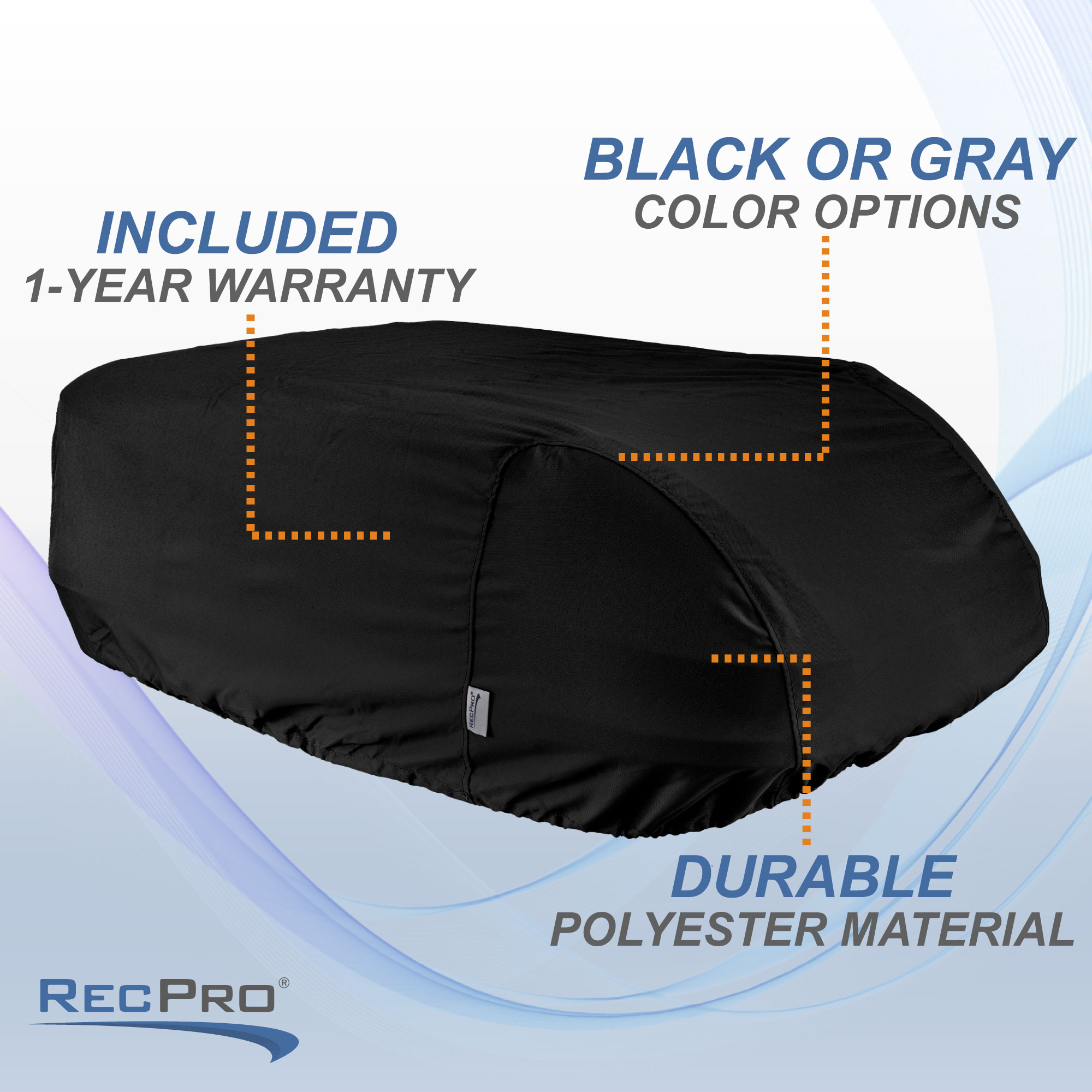 Air conditioner cover features. Included one year warranty. Black or gray color options. Durable polyester material. Air conditioner cover features. Included one year warranty. Black or gray color options. Durable polyester material.