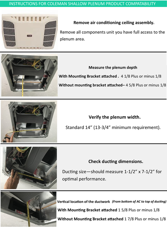 RV Airflow for Coleman Mach 3, 10, 15, Q