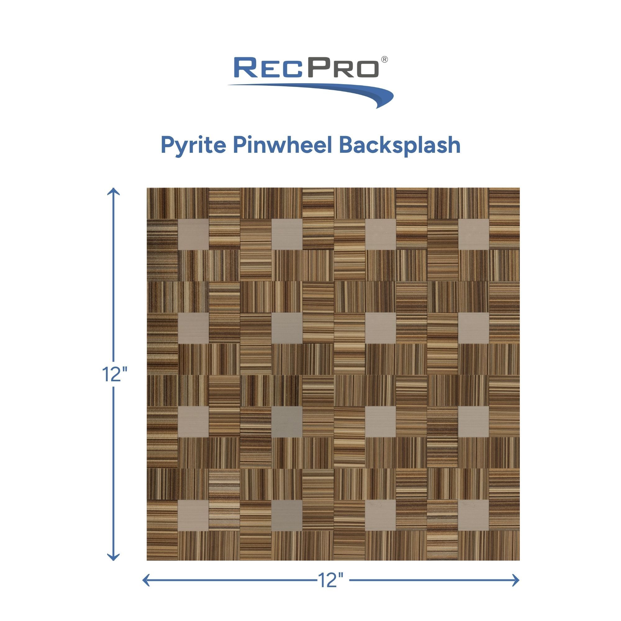 Pyrite Pinwheel Backsplash Measurements Pyrite Pinwheel Backsplash Measurements