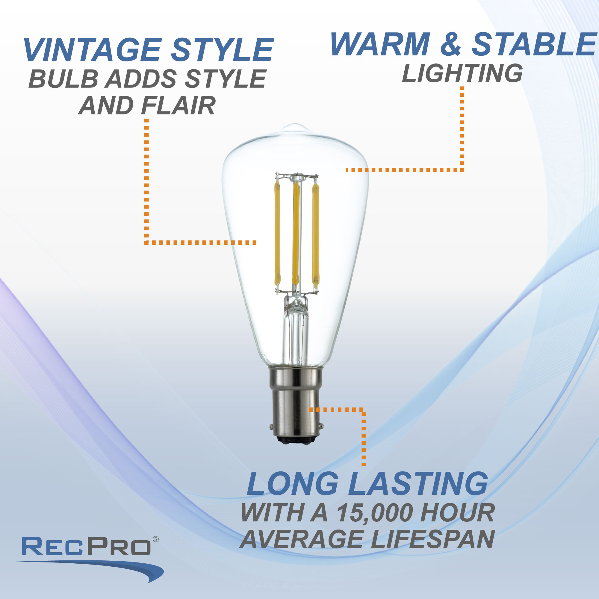 RetroEssence™ Battery Operated LED Vintage Light