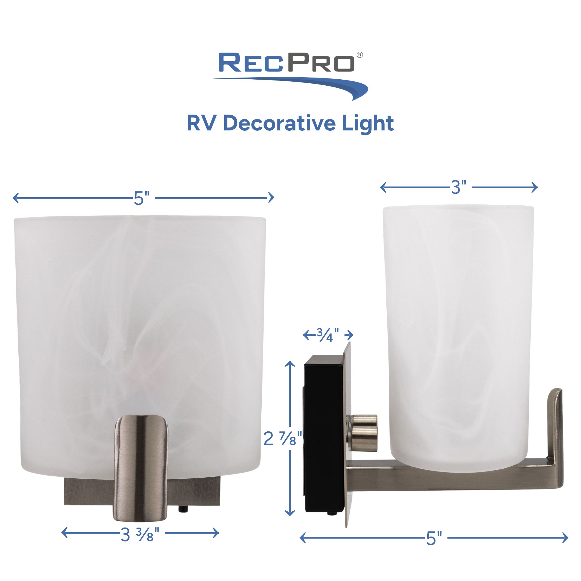 RV Decorative Light Measurements RV Decorative Light Measurements