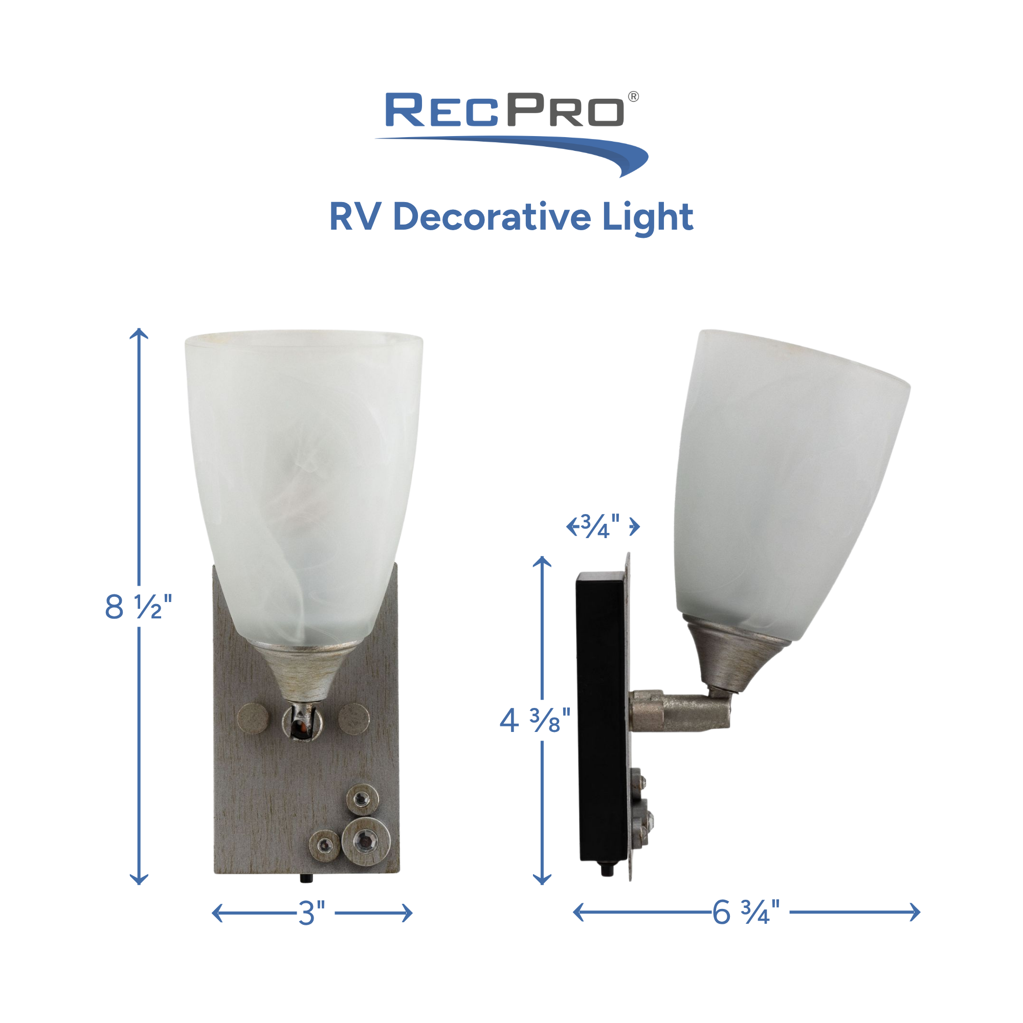RV Decorative Light Measurements RV Decorative Light Measurements