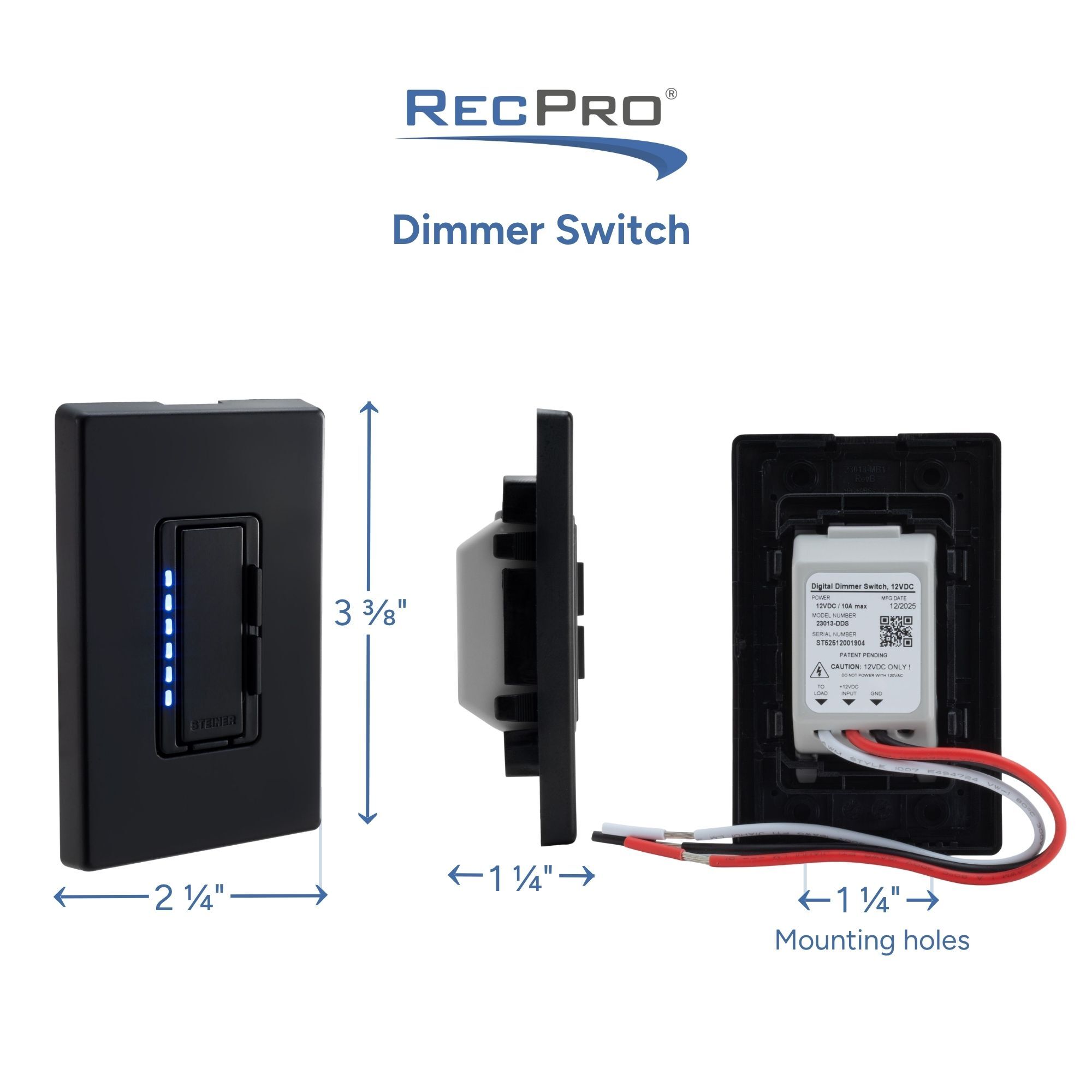 Dimmer Switch Measurements Dimmer Switch Measurements