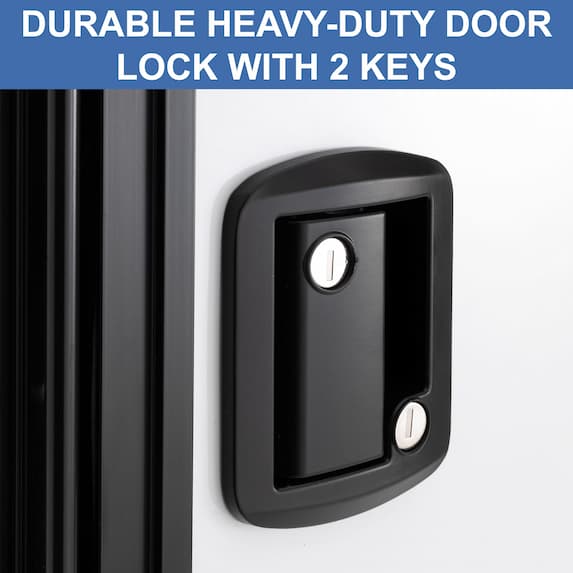 durable heavy duty door lock with 2 keys