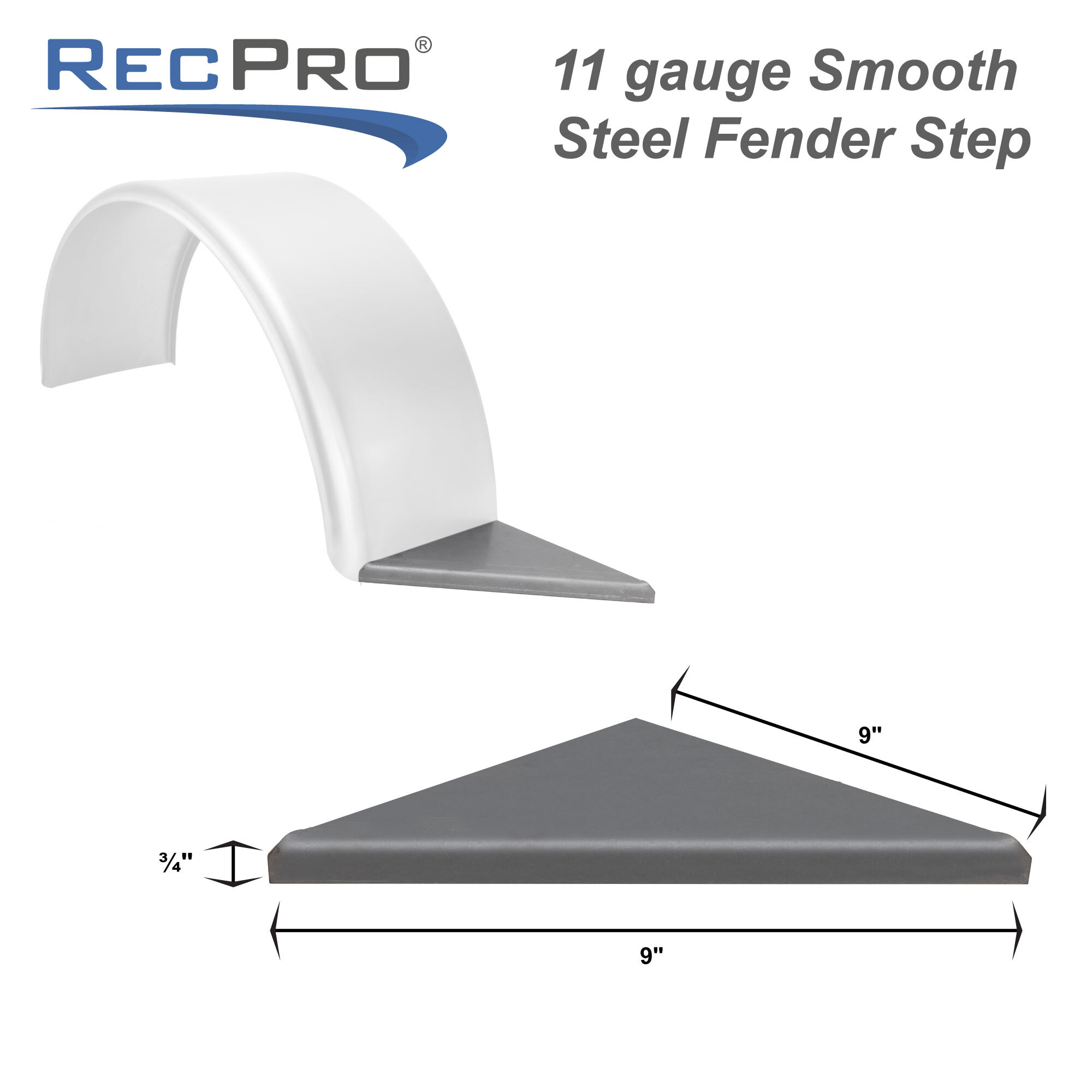 RP-FNDS-SMTH-STP Measurements 9" x 9" x 3/4" RP-FNDS-SMTH-STP Measurements 9" x 9" x 3/4"