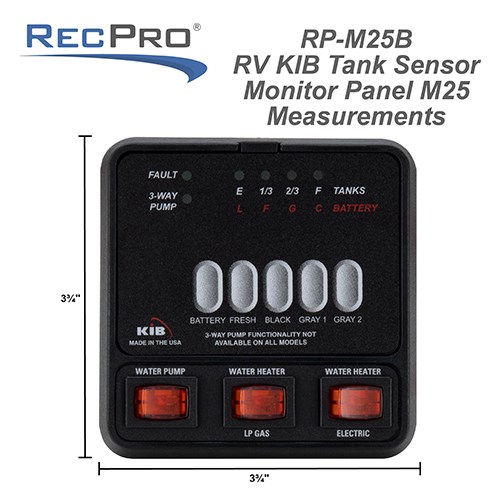 RV holding tank level sensors not working?