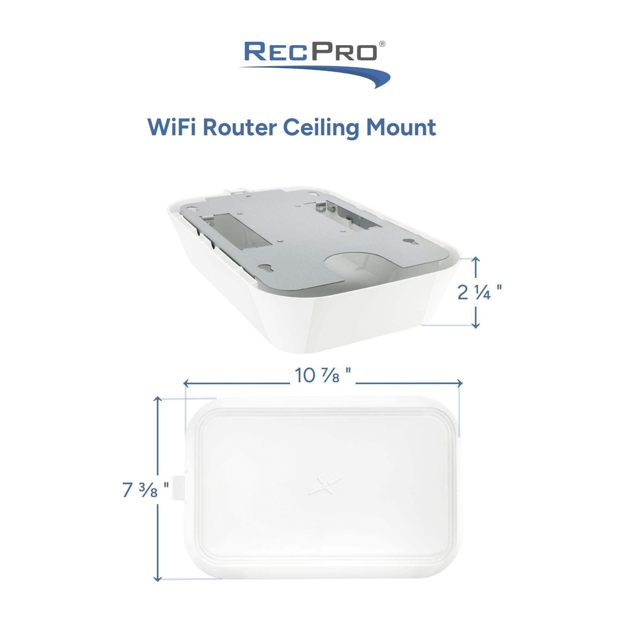 WiFi Router Ceiling Mount Measurements 