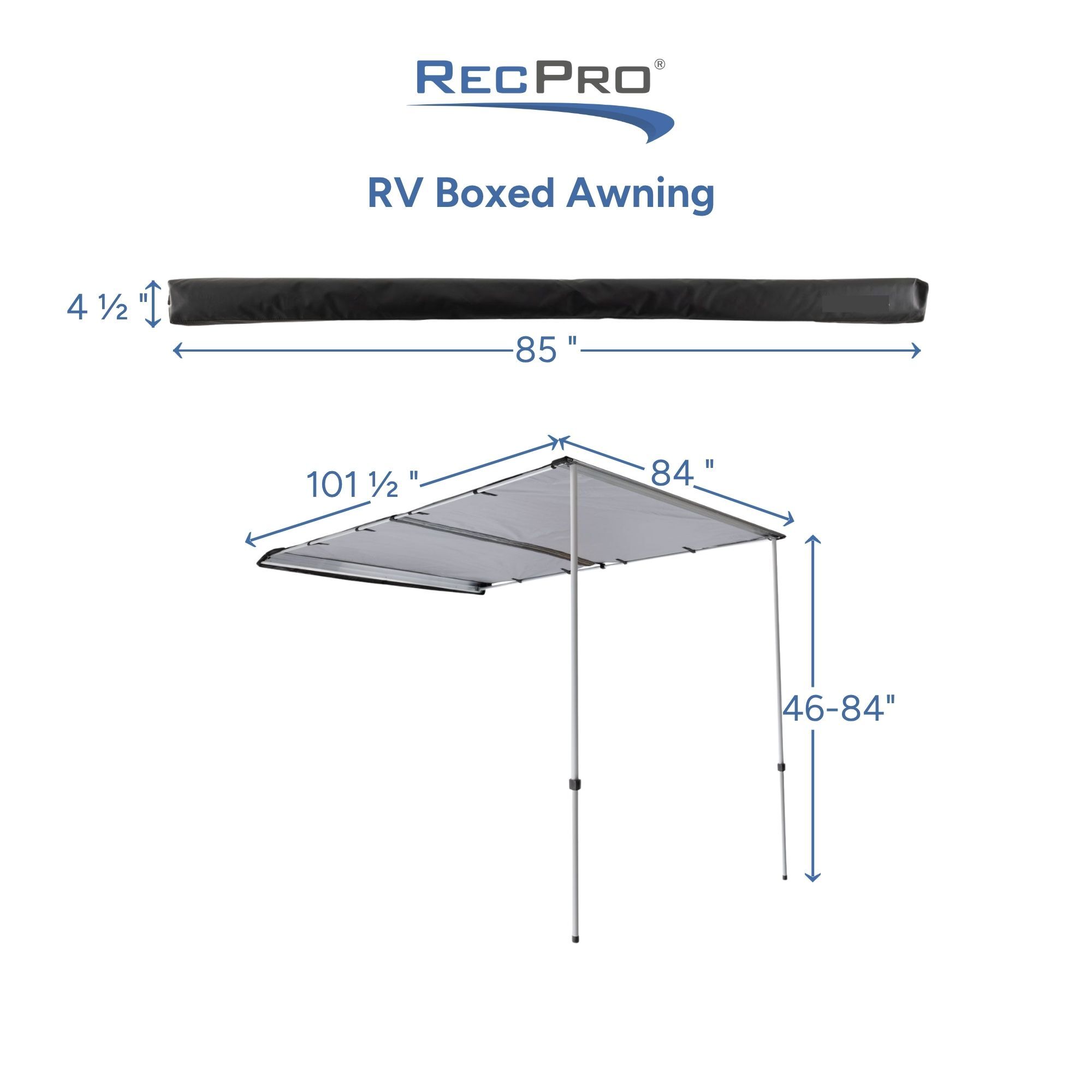 RV Boxed Awning Measurements RV Boxed Awning Measurements