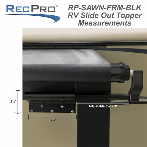 slide out topper measurements