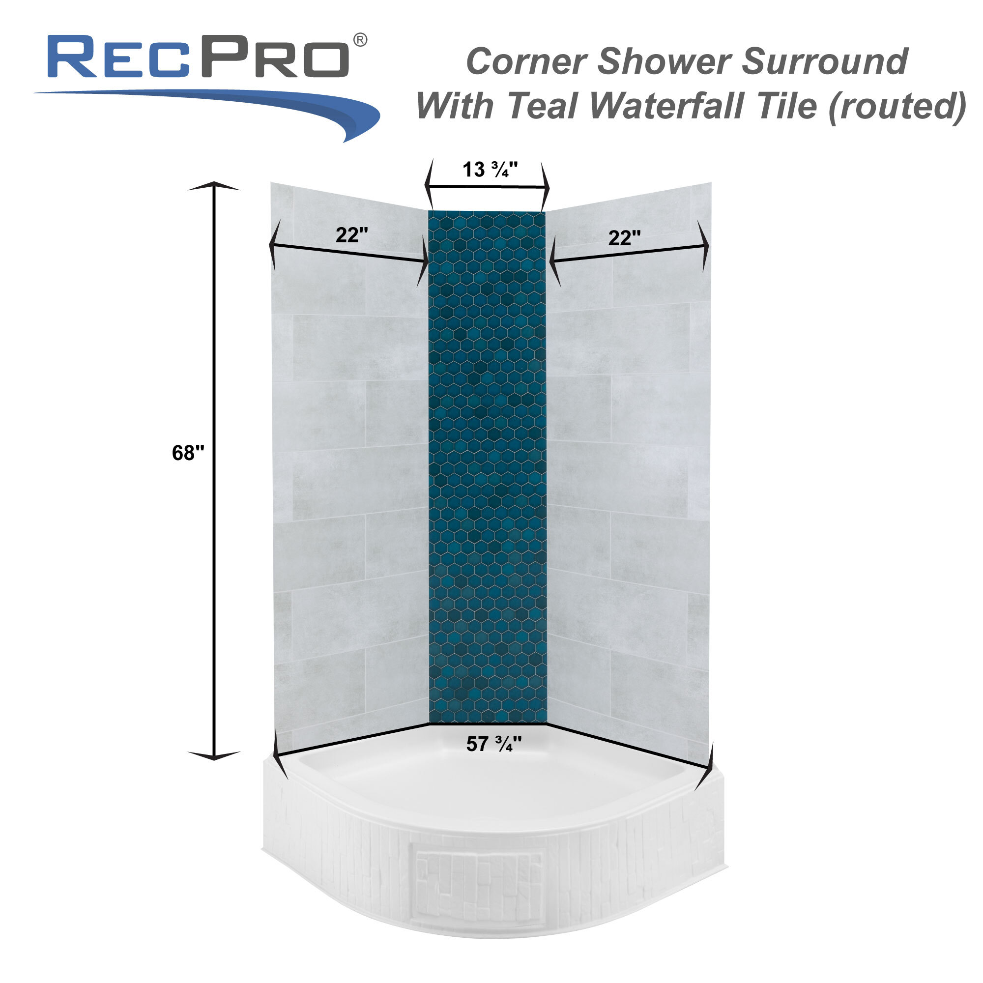 RP-SHWR-A-32CRN Measurements 