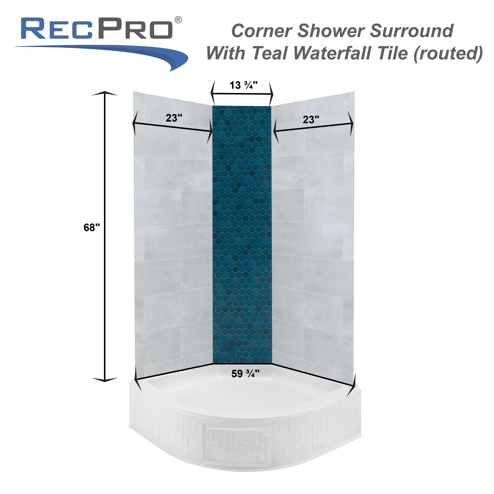 RP-SHWR-A-34CRN Measurements 