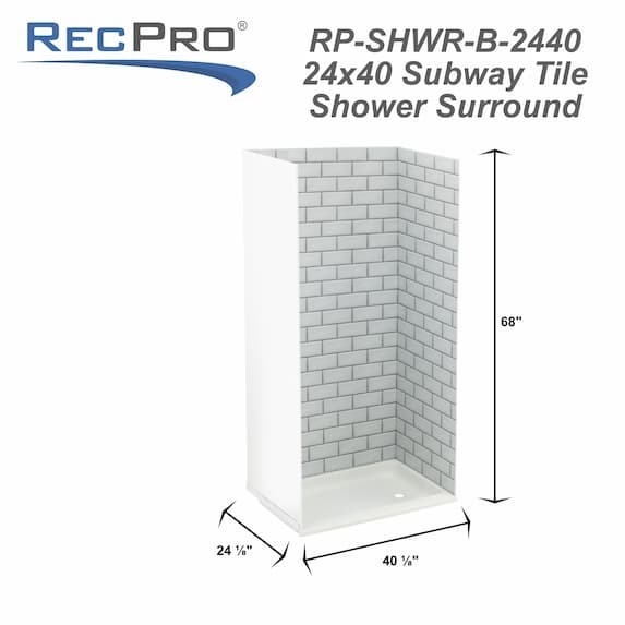 rp-shwr-b-2440 measurements