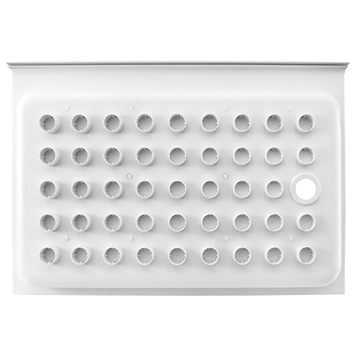 RV Shower Pan 32 x 24 x 5 Right Drain in White - RecPro