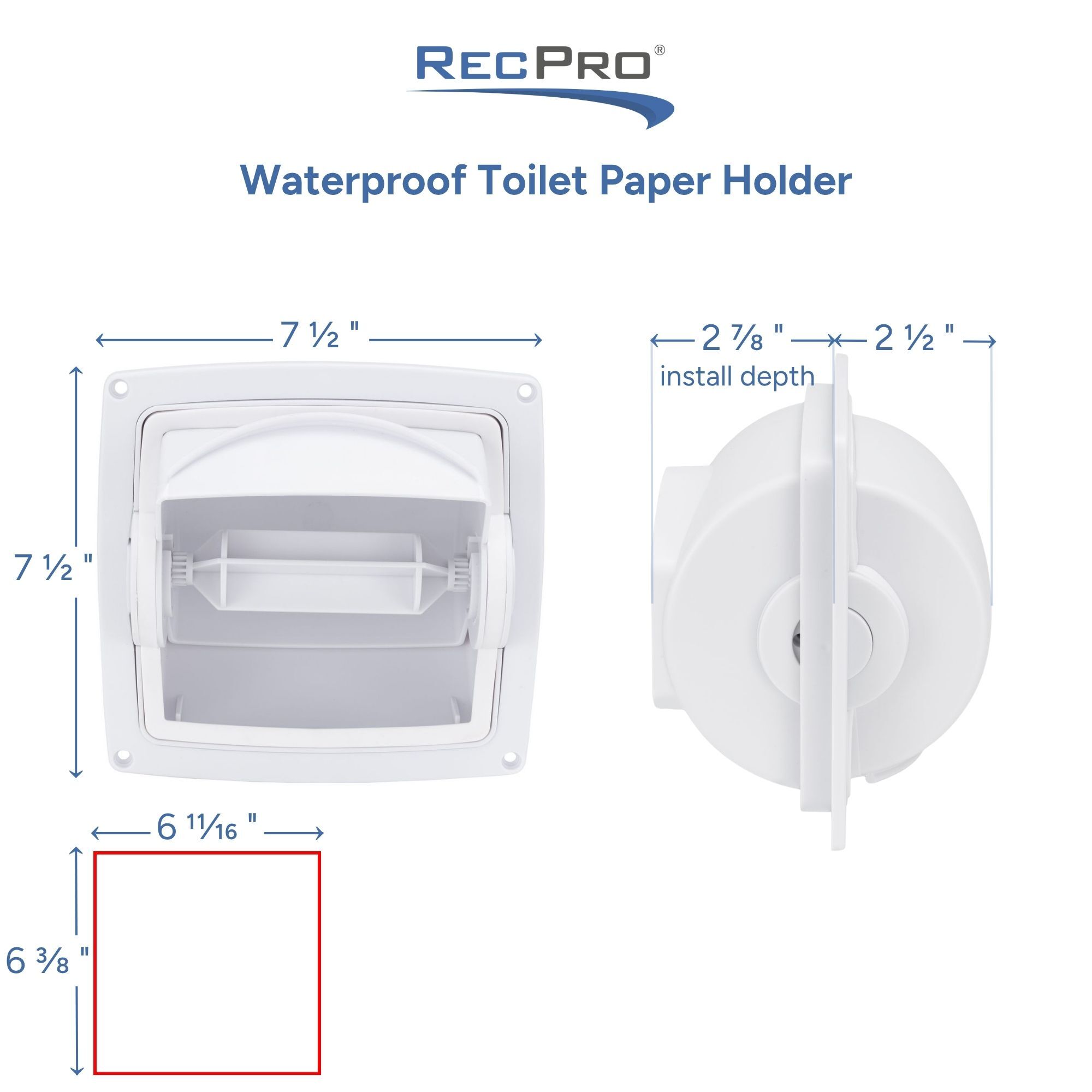 Waterproof Toilet Paper Holder Measurements Waterproof Toilet Paper Holder Measurements