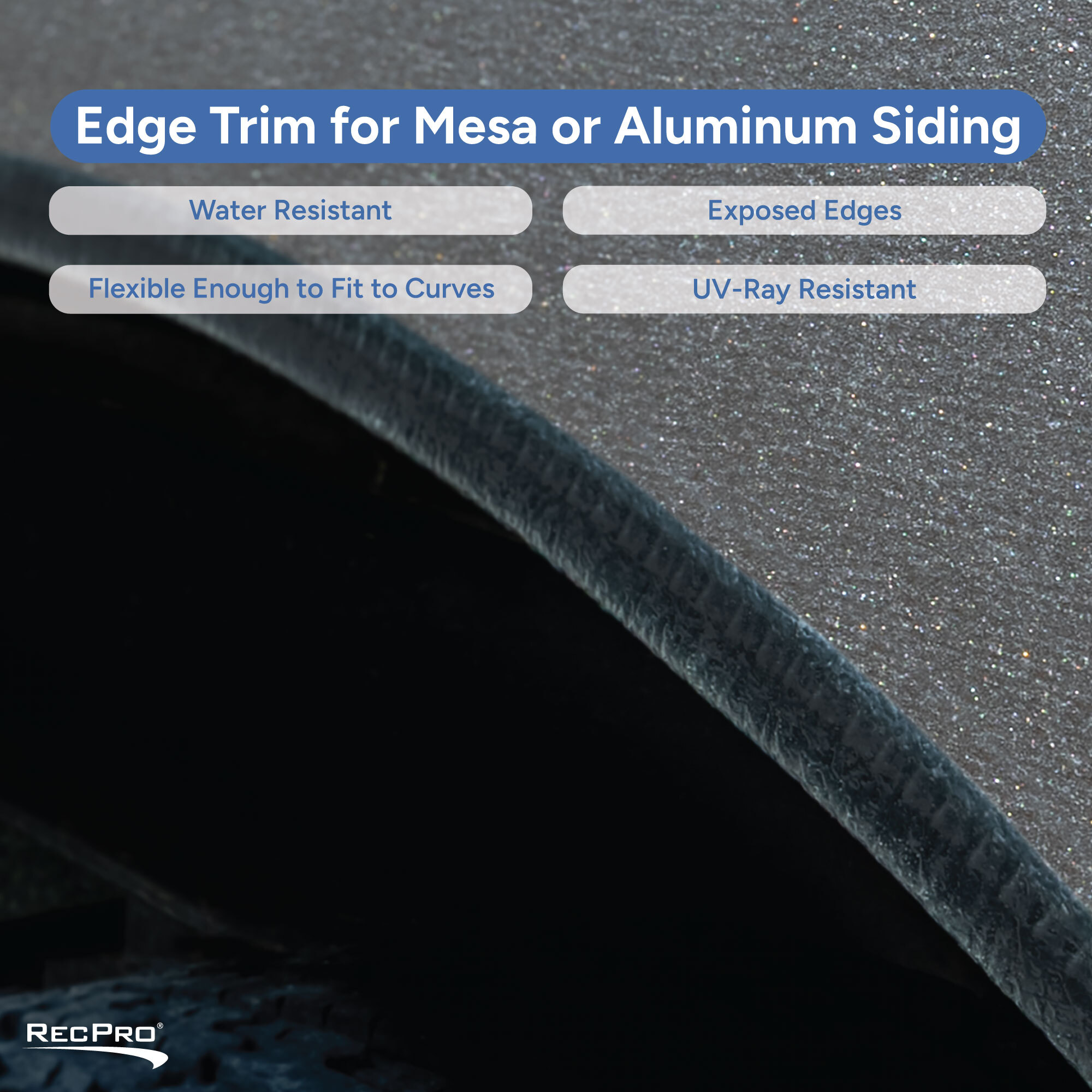 Edge Trim for Mesa or Aluminum Siding Edge Trim for Mesa or Aluminum Siding