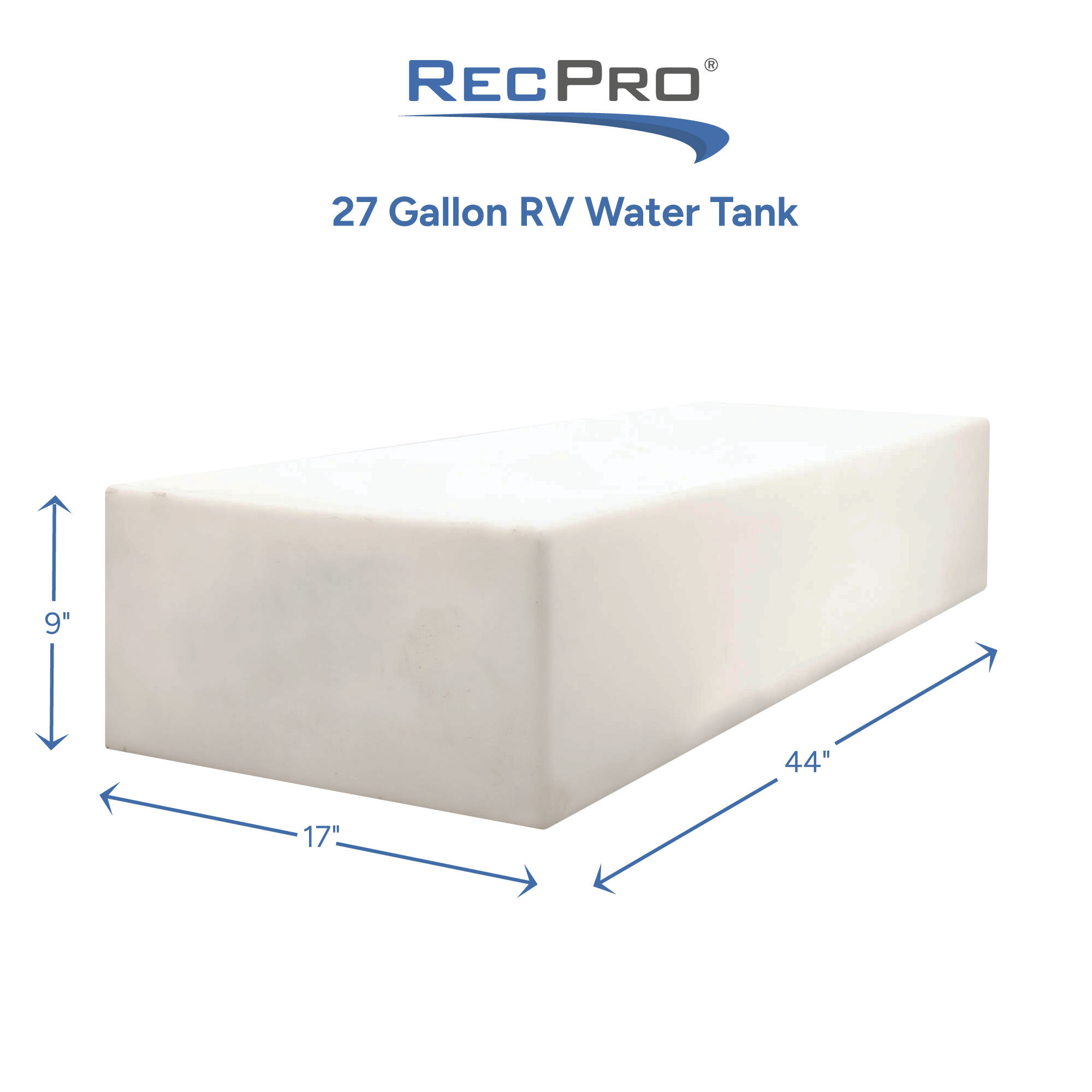 27 Gallon RV Water Tank Measurements 27 Gallon RV Water Tank Measurements