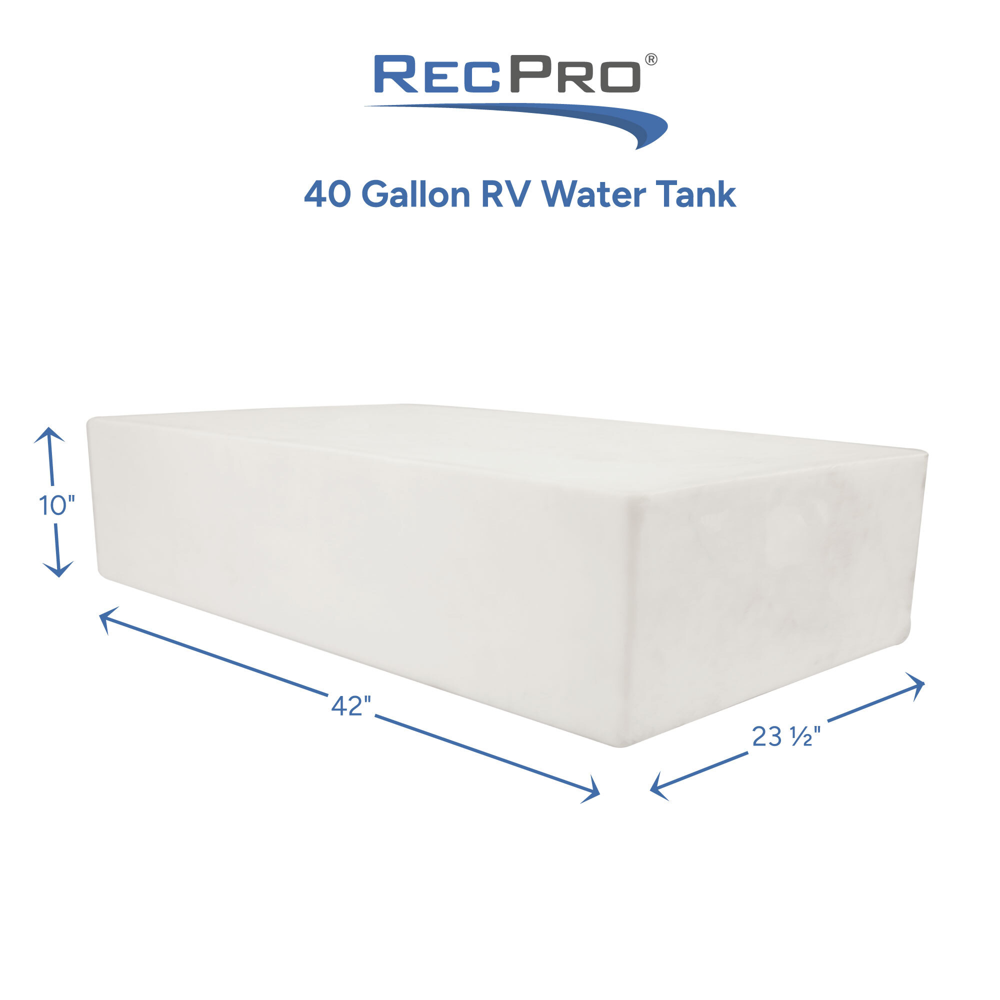 40 Gallon RV Water Tank Measurements 40 Gallon RV Water Tank Measurements