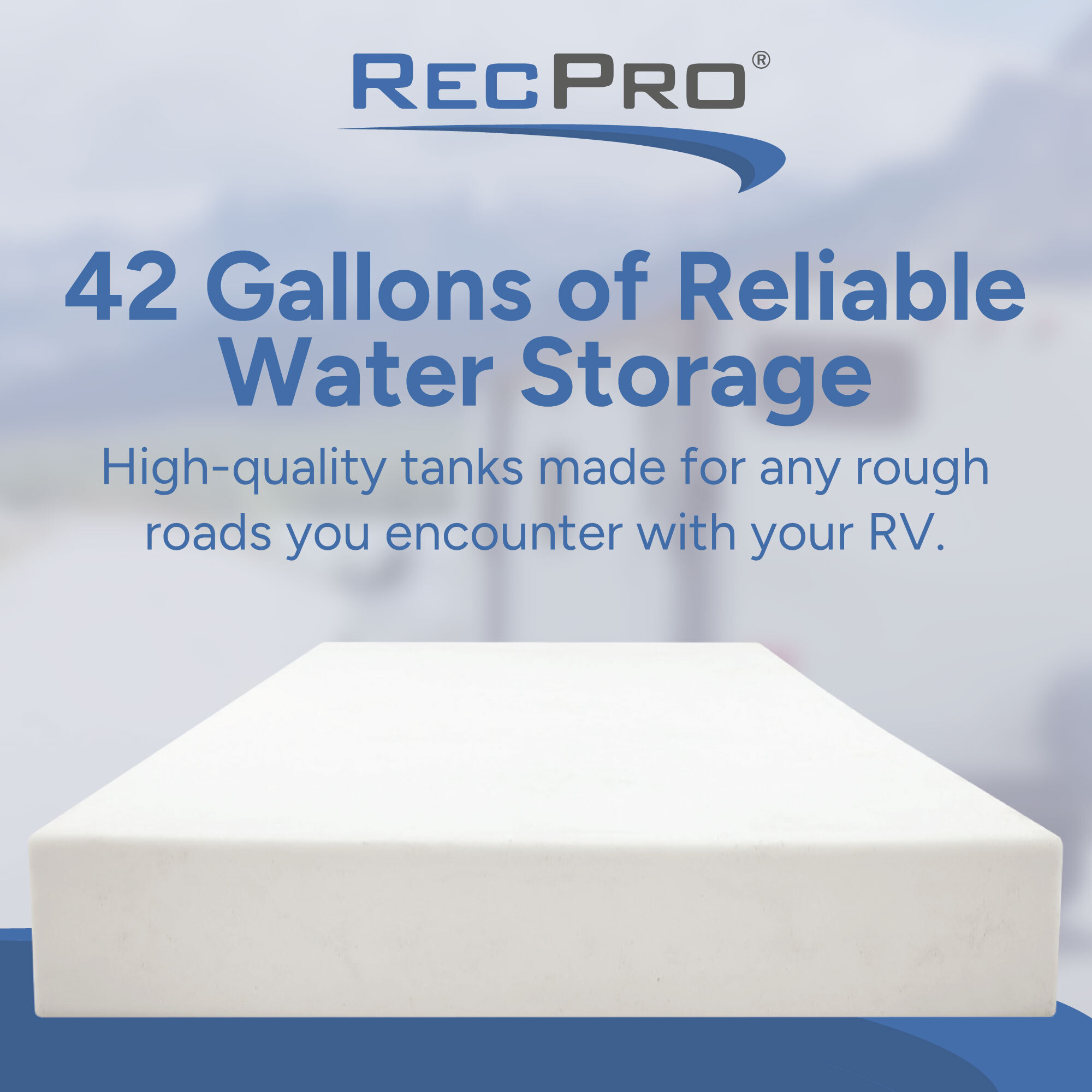 42 Gallons of Reliable Water Storage
