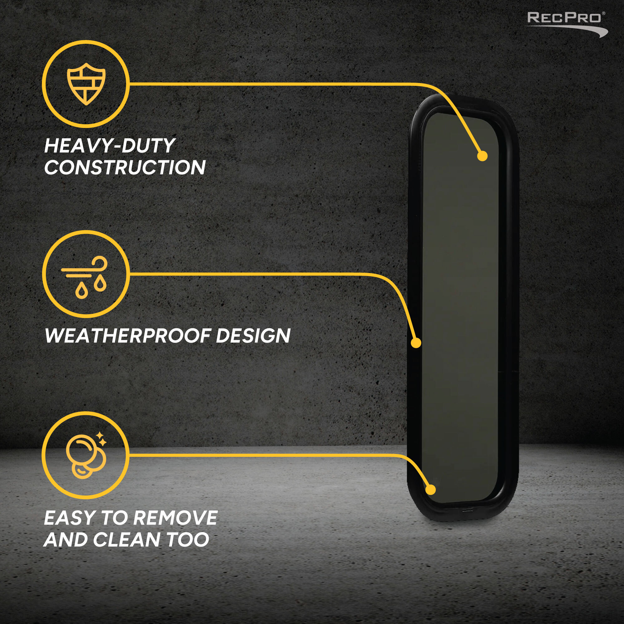 Heavy-Duty Construction, Weatherproof Design, Easy To Remove And Clean Too Heavy-Duty Construction, Weatherproof Design, Easy To Remove And Clean Too