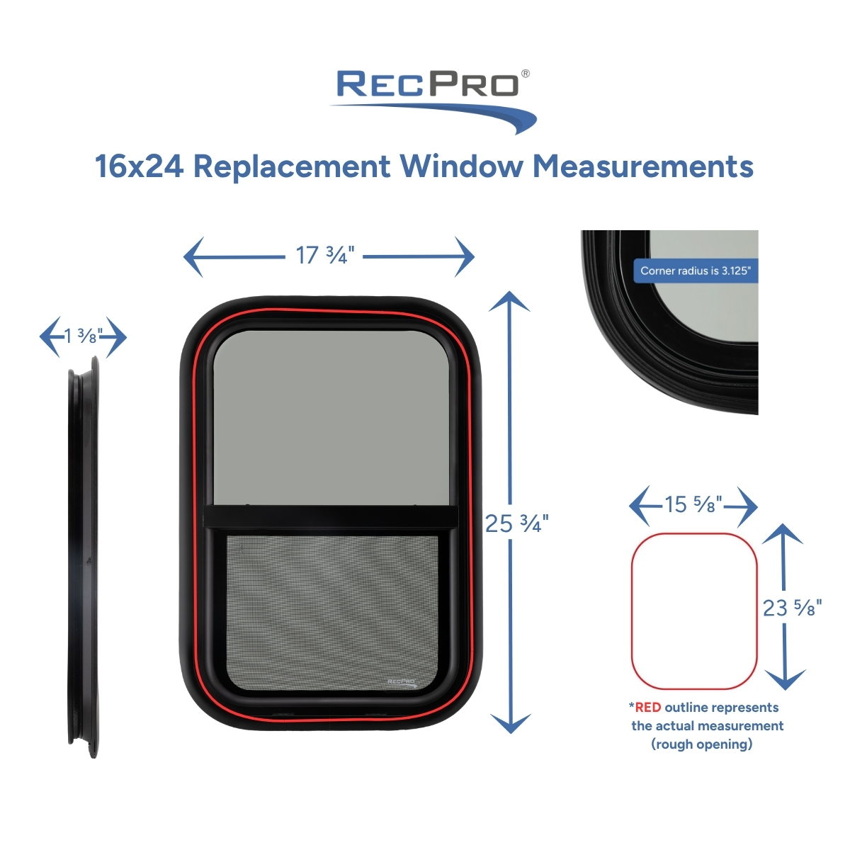 16x24 Replacement Window Measurements 16x24 Replacement Window Measurements