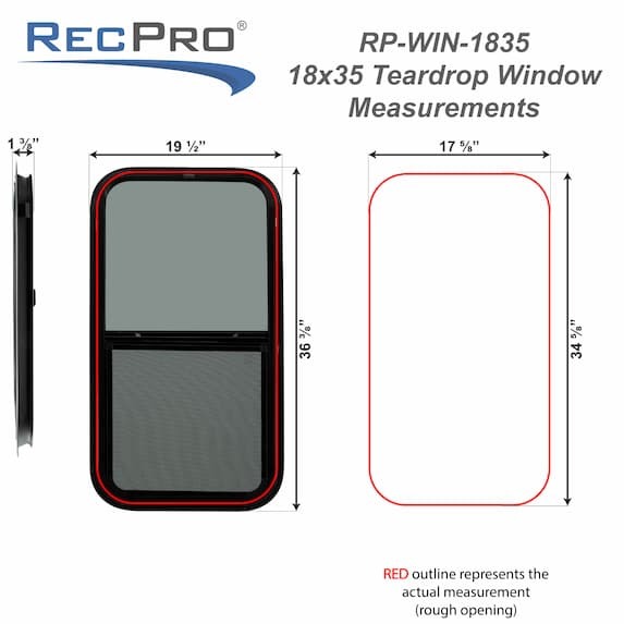 rp-win-1835 measurements 18" x 35"
