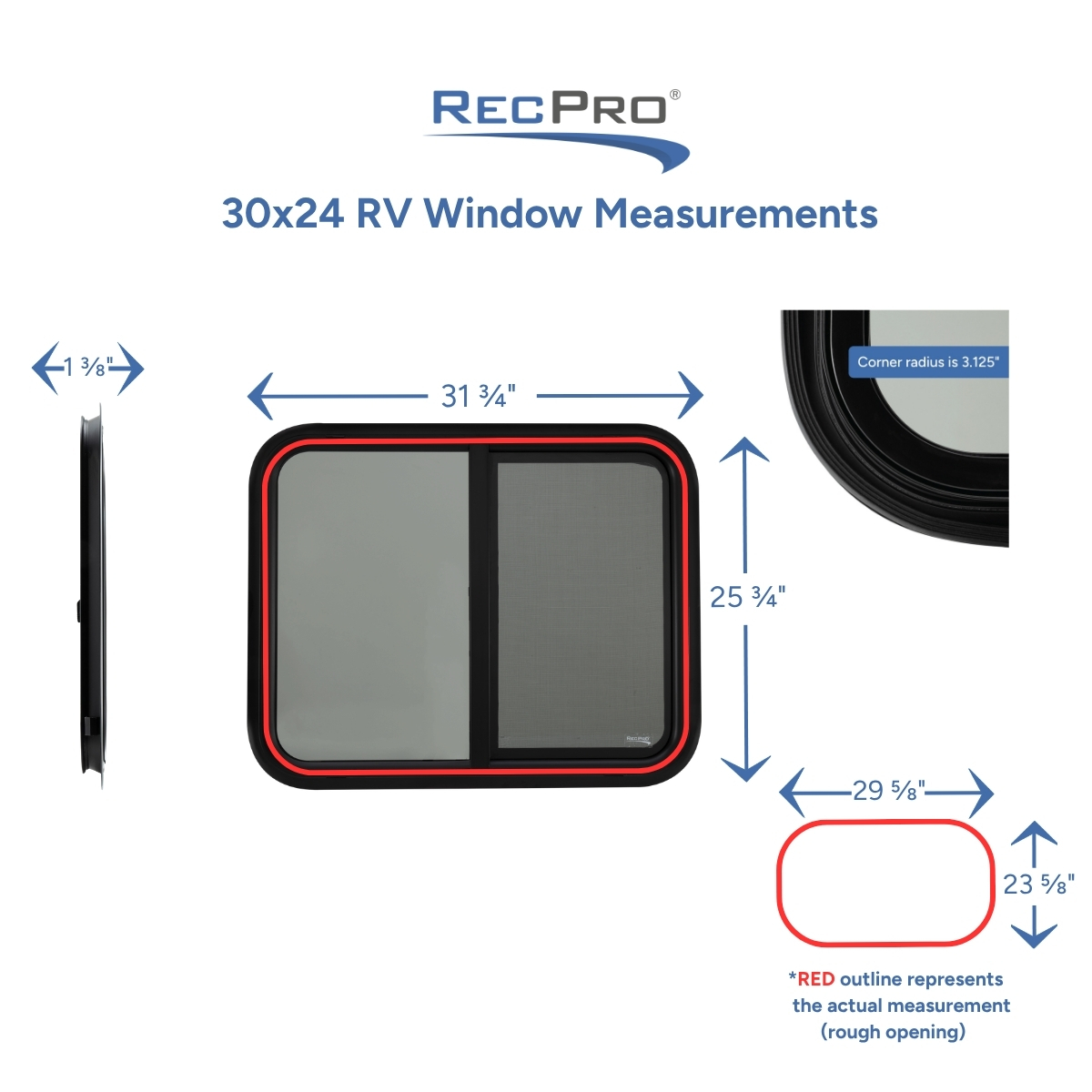 30x24 RV Window Measurements 30x24 RV Window Measurements
