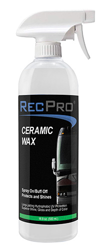 RecPro RV ceramic coating wax bottle.
