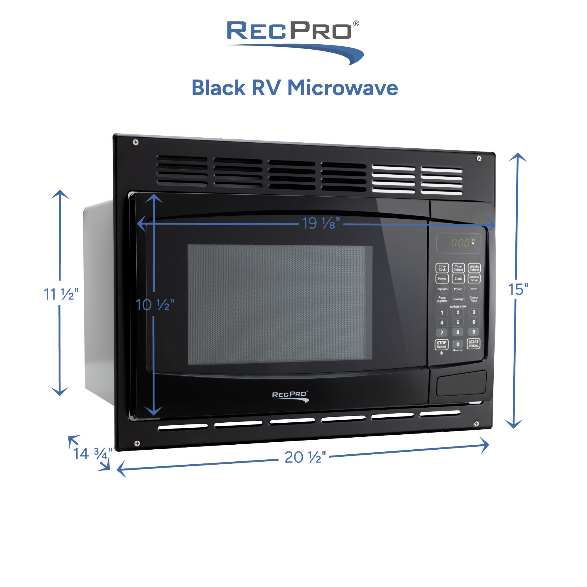 Black RV Microwave Measurements 
