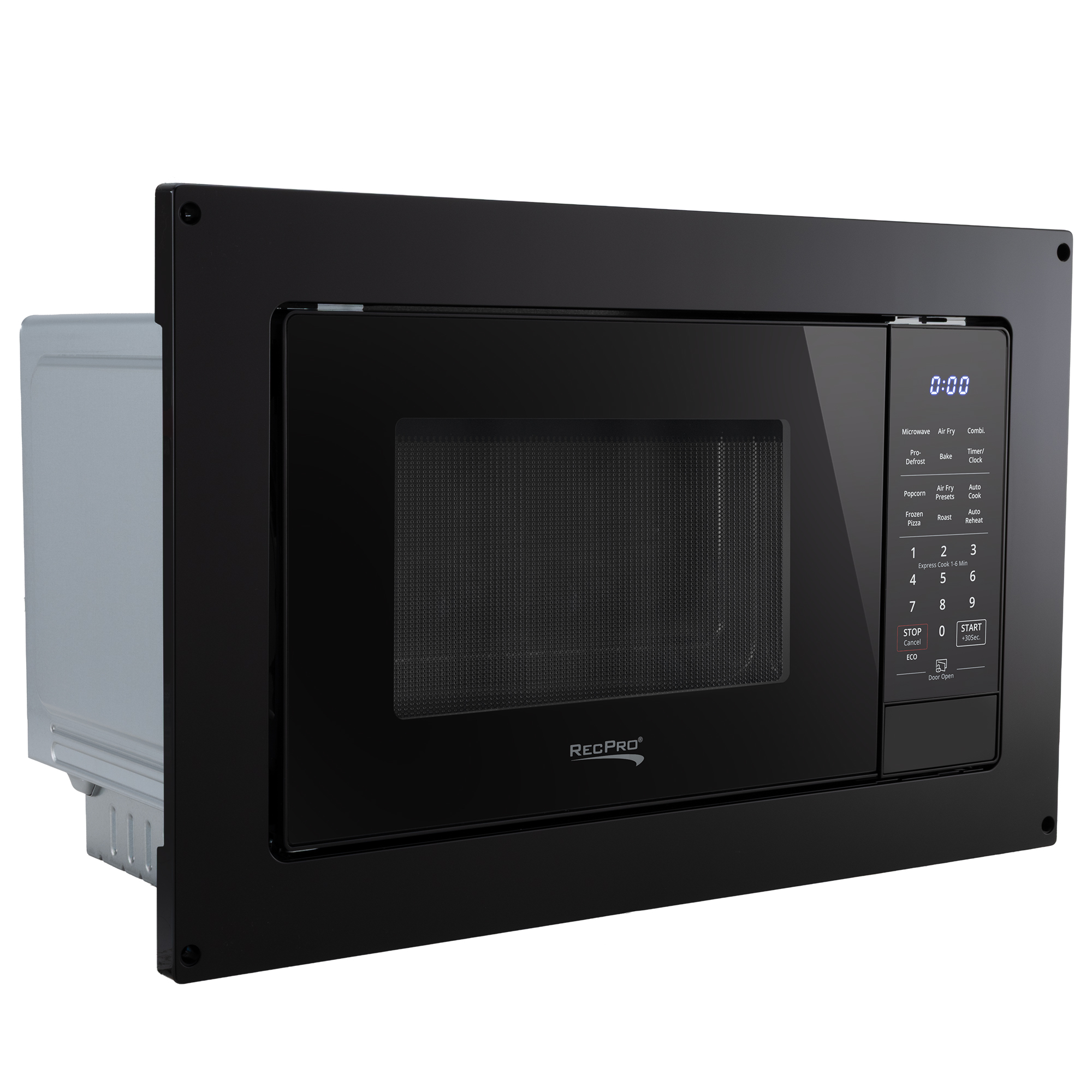 RPM-10-BK Microwave Side View