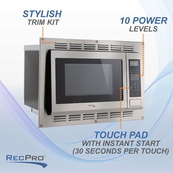 stylish trim kit, 10 power levels, touch pad