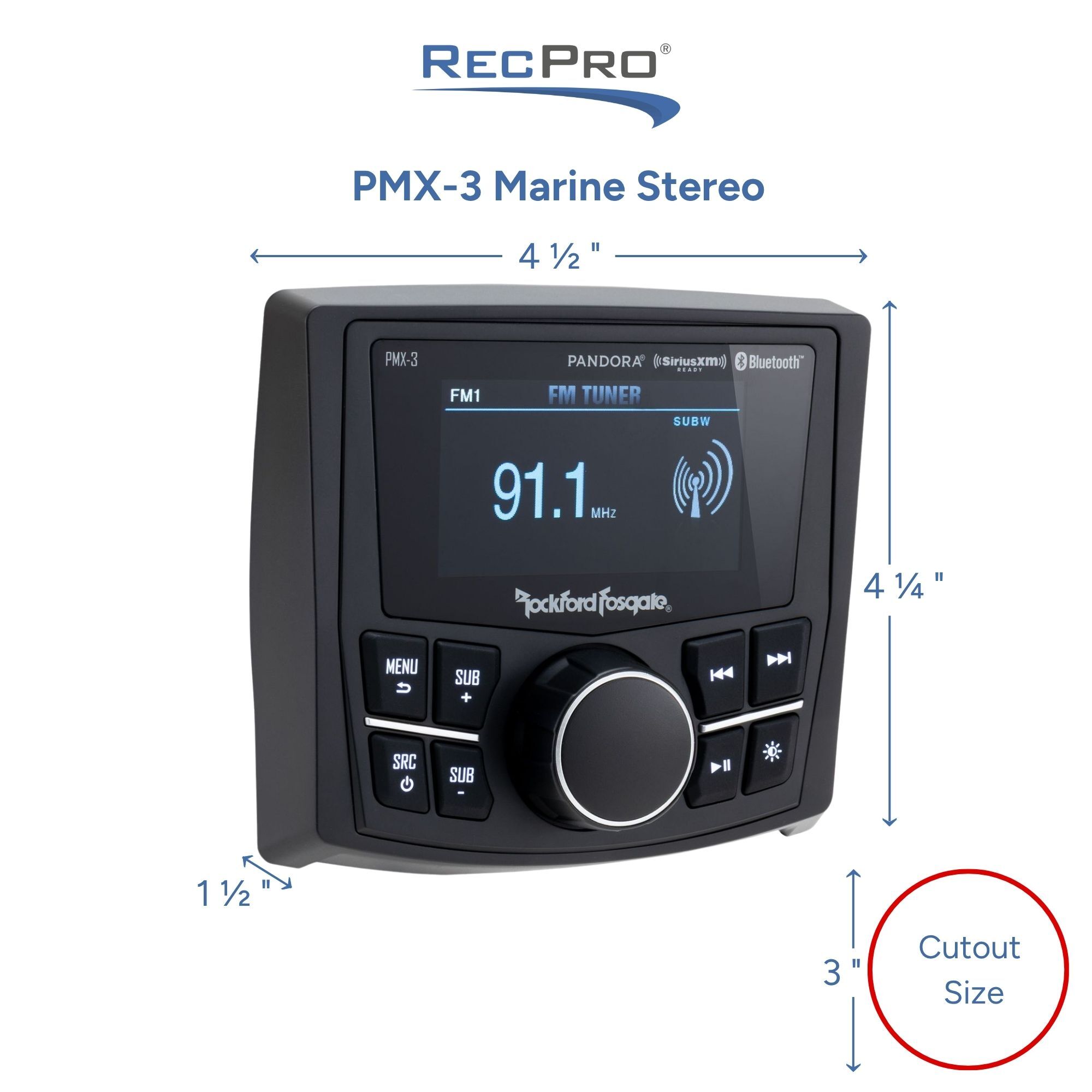 PMX-3 Marine Stereo Measurements PMX-3 Marine Stereo Measurements