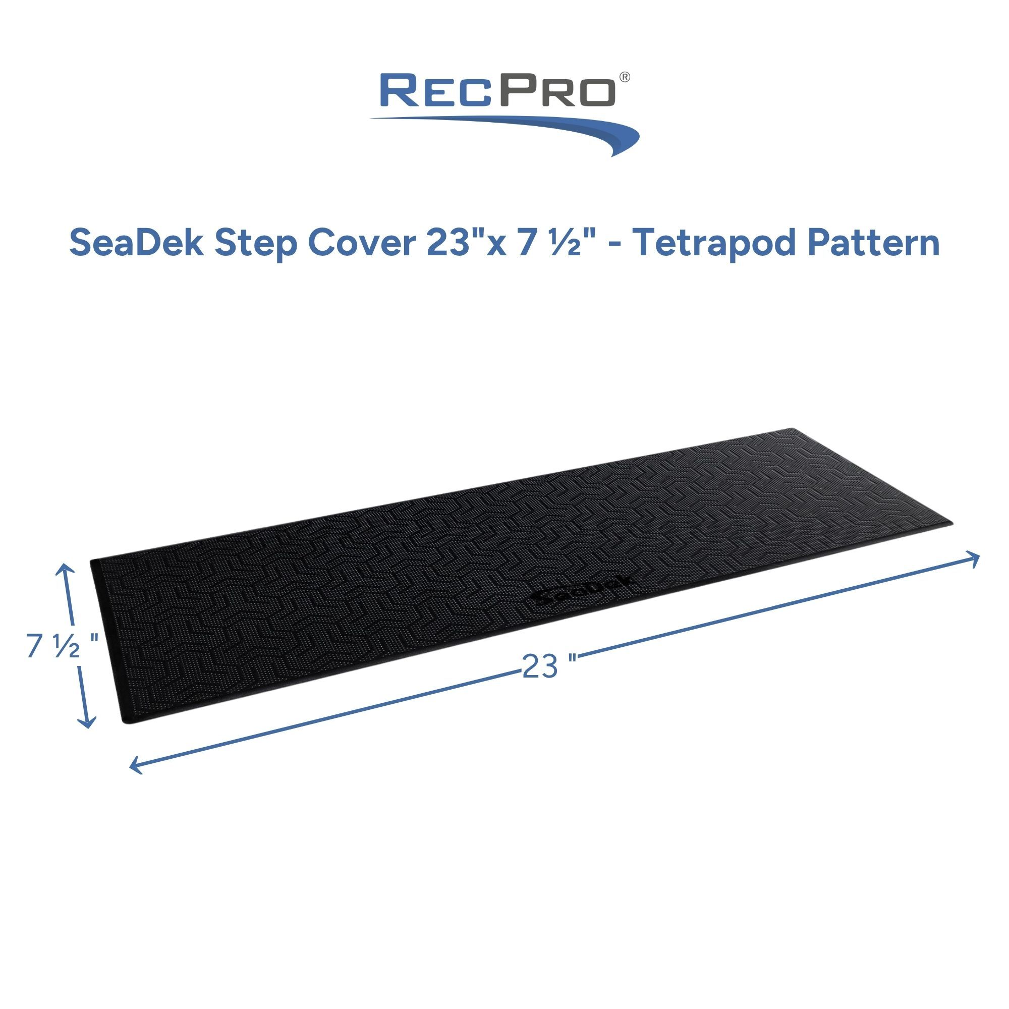 SeaDek Step Cover 23" x 7 1/2" - Tetrapod Pattern Measurements SeaDek Step Cover 23" x 7 1/2" - Tetrapod Pattern Measurements