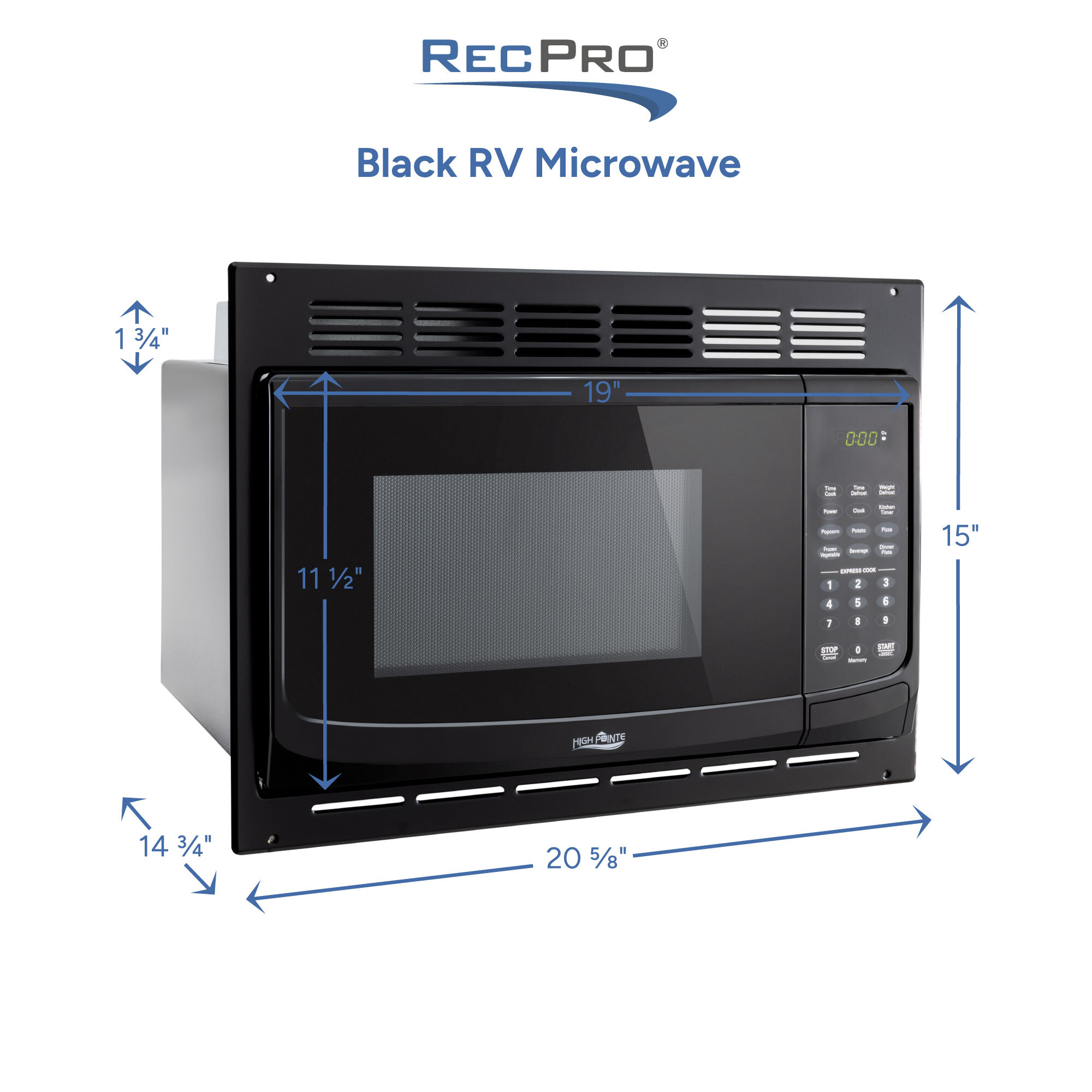 Black RV Microwave Measurements 