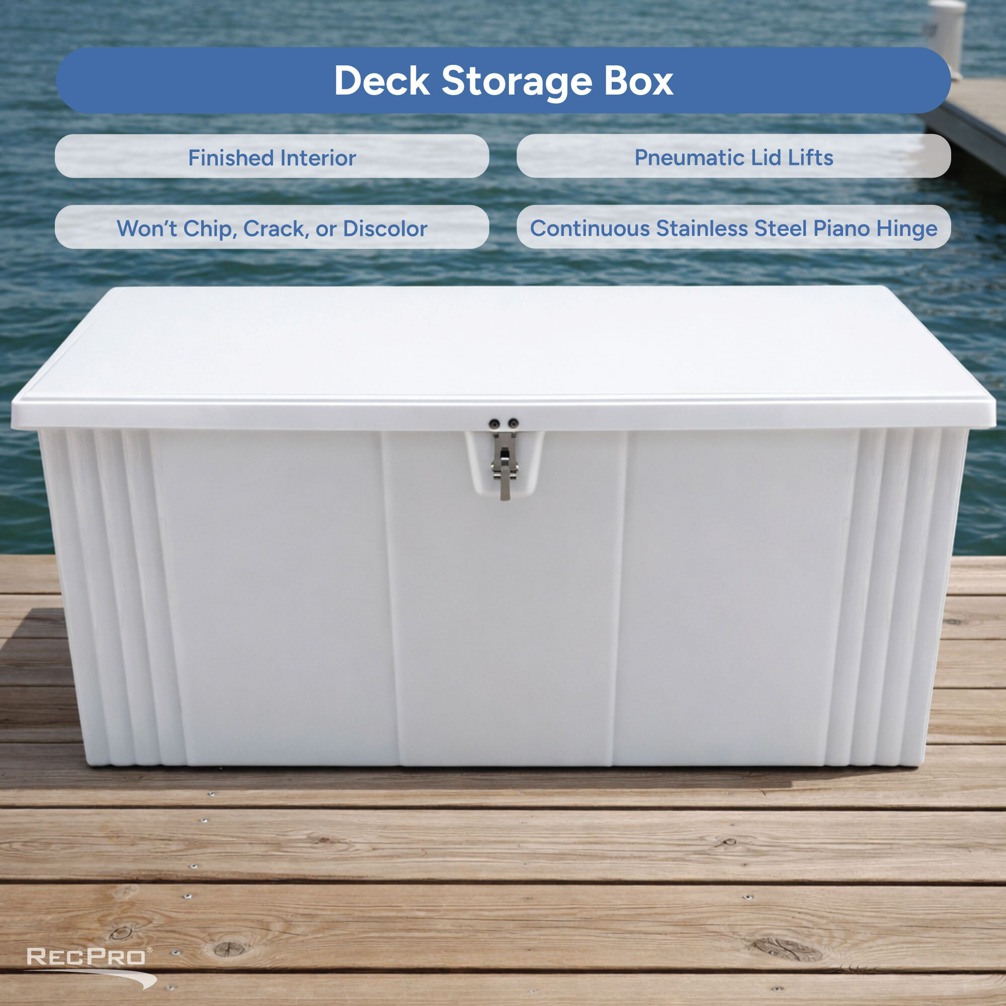 Deck Storage Box Infographic 