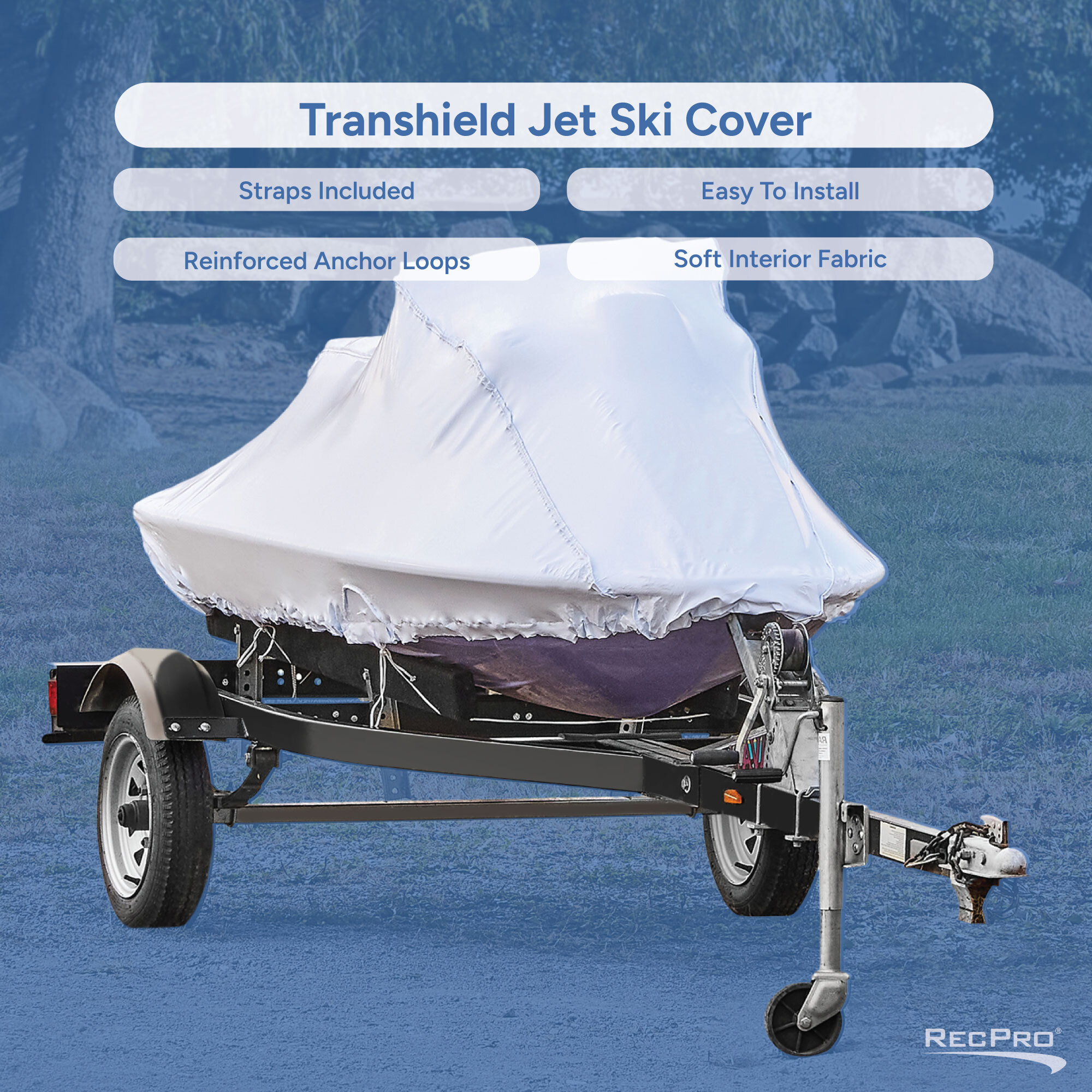 Transhield Jet Ski Cover Infographic