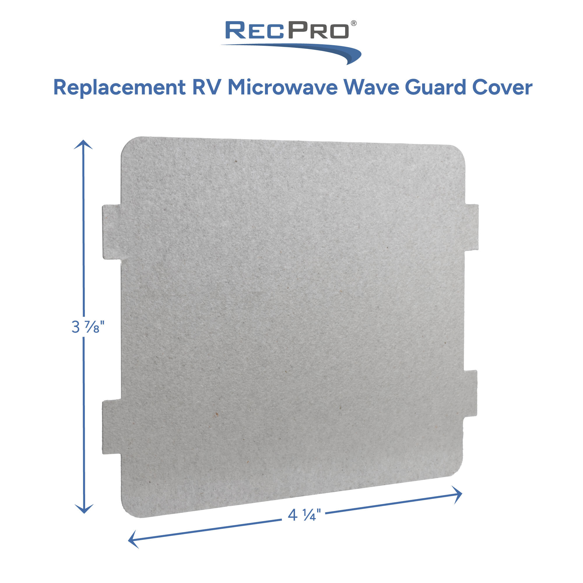 Replacement RV Microwave Wave Gaurd Cover Measurements 