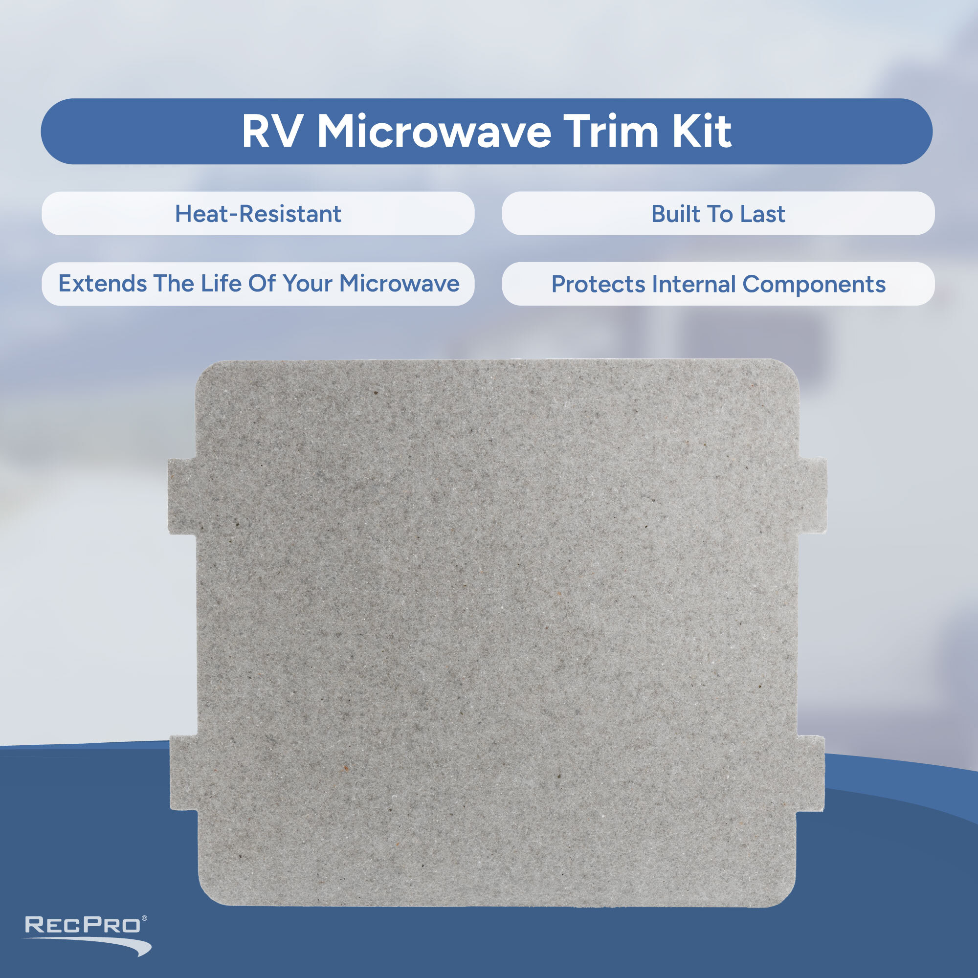 Heat-Resistant, Built to Last, Extends the Life of Your Microwave, Protects Internal Components 