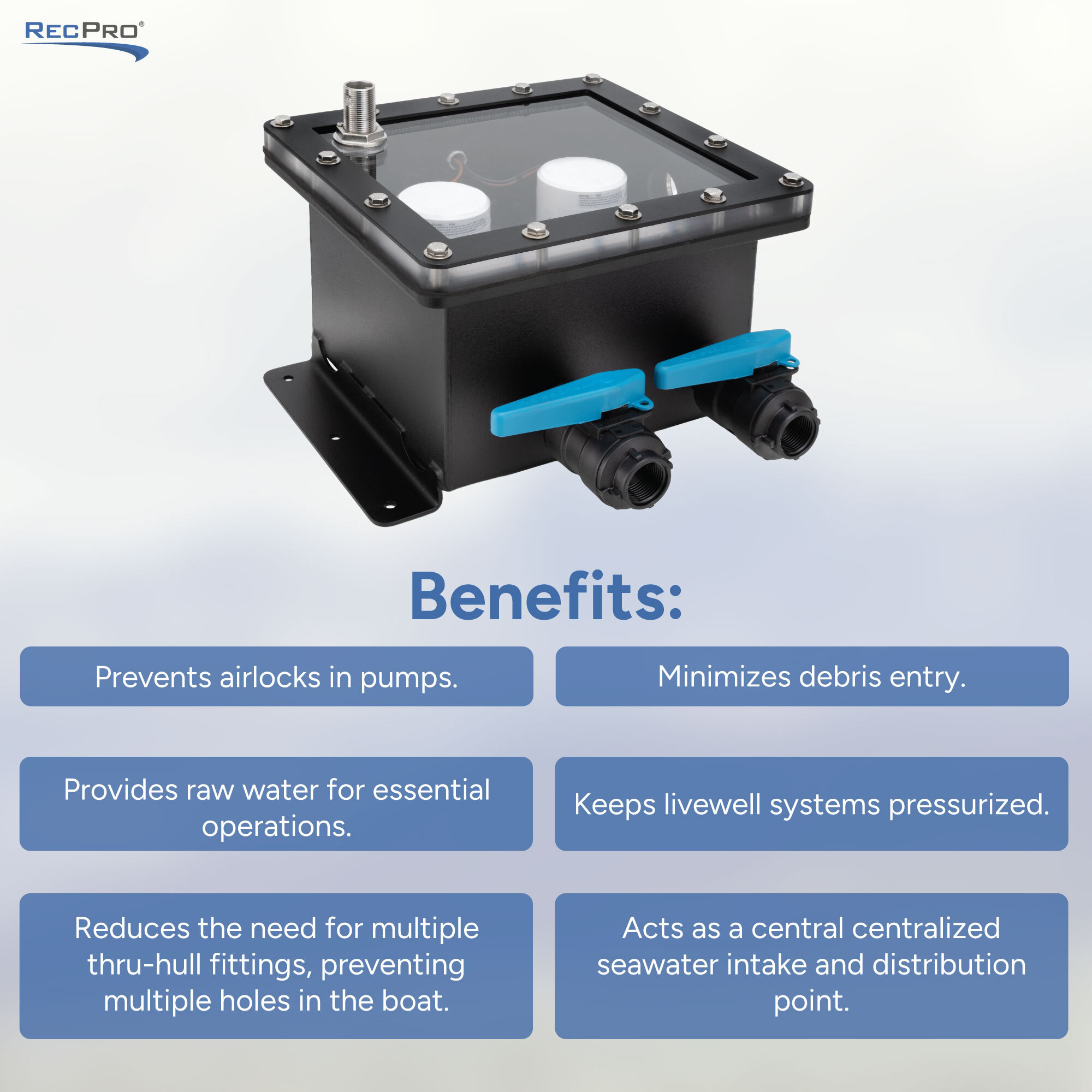 Marine Sea Chest - 2 Pump System Benefits 