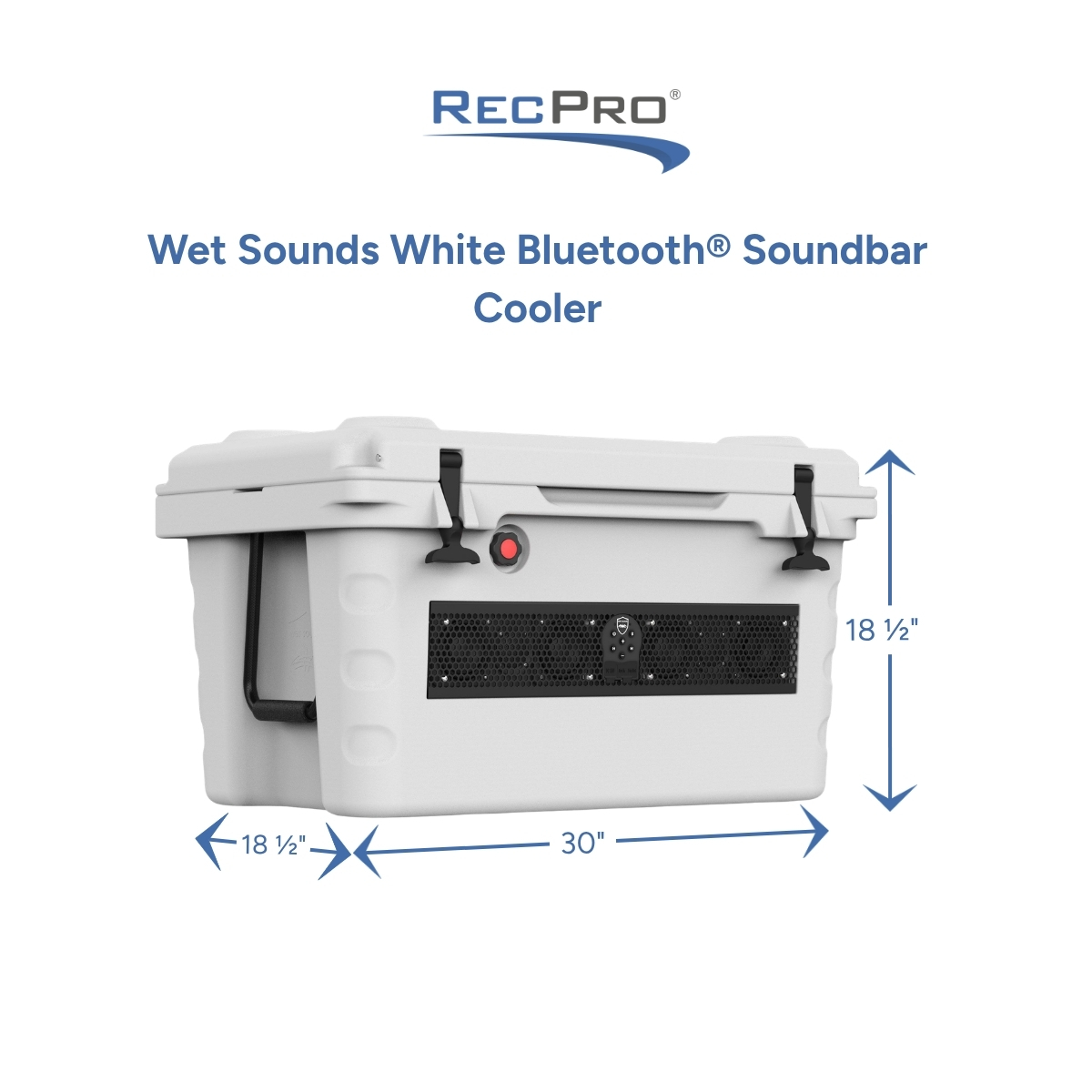 Wet Sounds Bluetooth Soundbar Cooler Measurements Wet Sounds Bluetooth Soundbar Cooler Measurements
