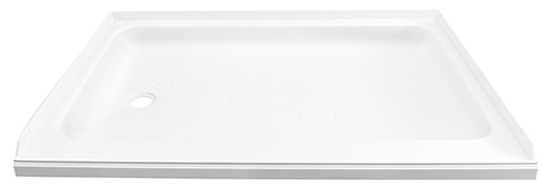 White RV shower pan. White RV shower pan.