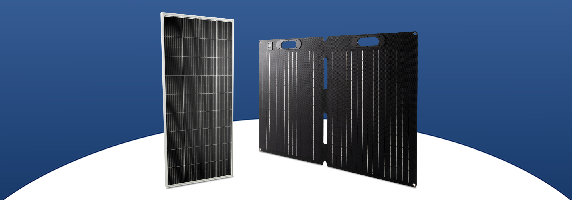 solar panel category banner