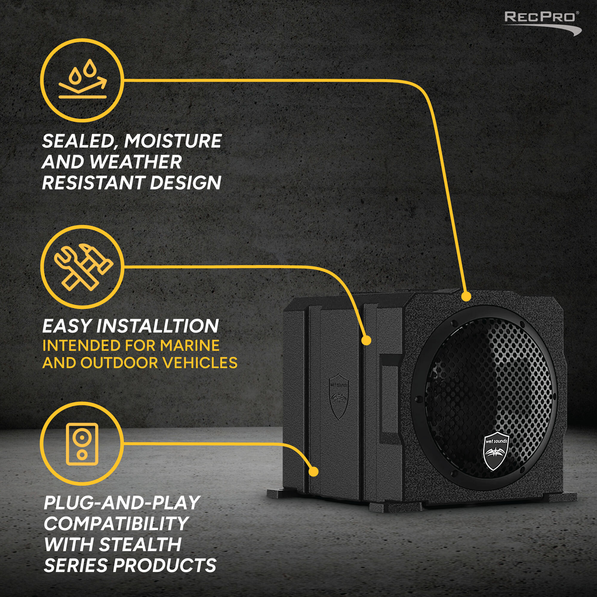 Sealed, Moisture and Weather Resistant Design, Easy Installation, Plug-And-Play Compatibility Sealed, Moisture and Weather Resistant Design, Easy Installation, Plug-And-Play Compatibility