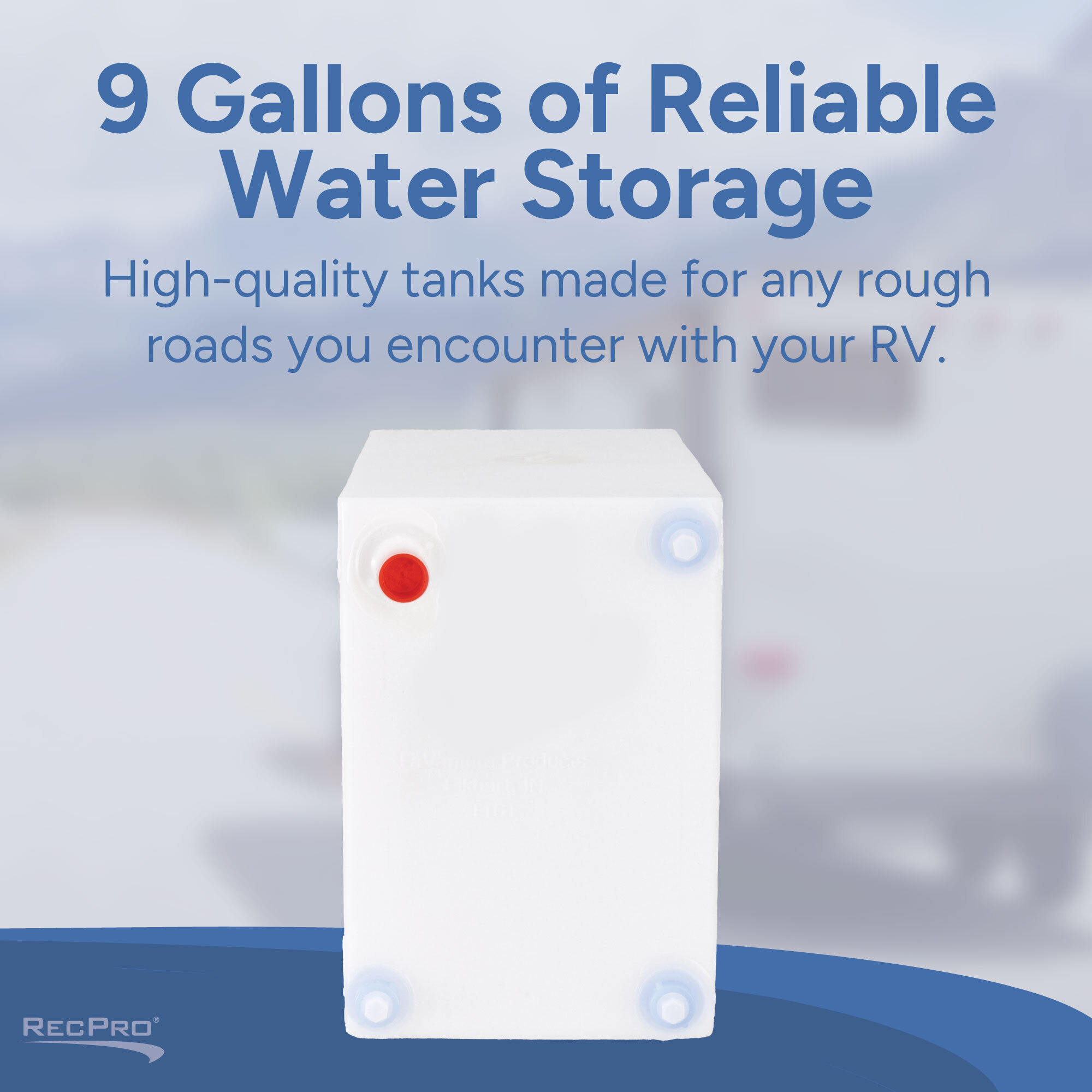 9 Gallons of Reliable Water Storage
