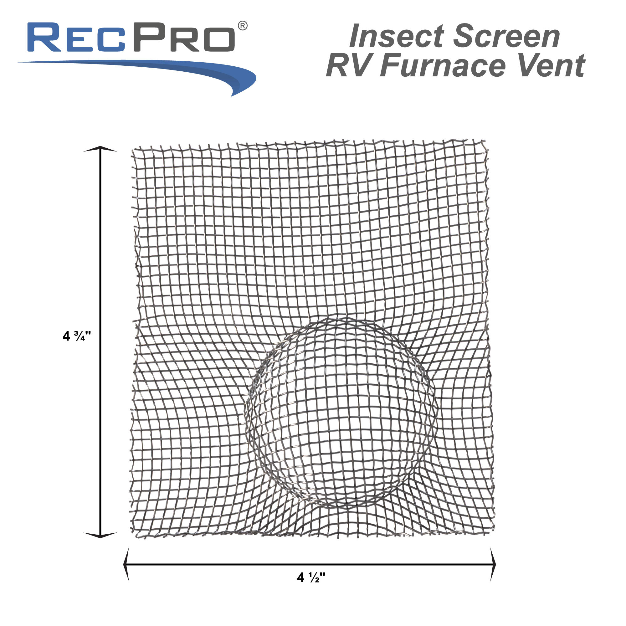 Insect Screen RV Furnace Vent Measurements Insect Screen RV Furnace Vent Measurements