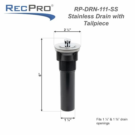 measurements 6" long x 2 1/4" overall diameter