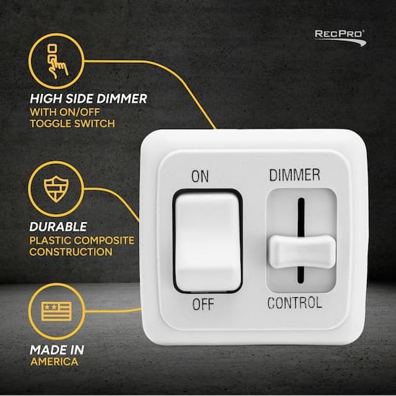 high side dimmer, durable, made in america